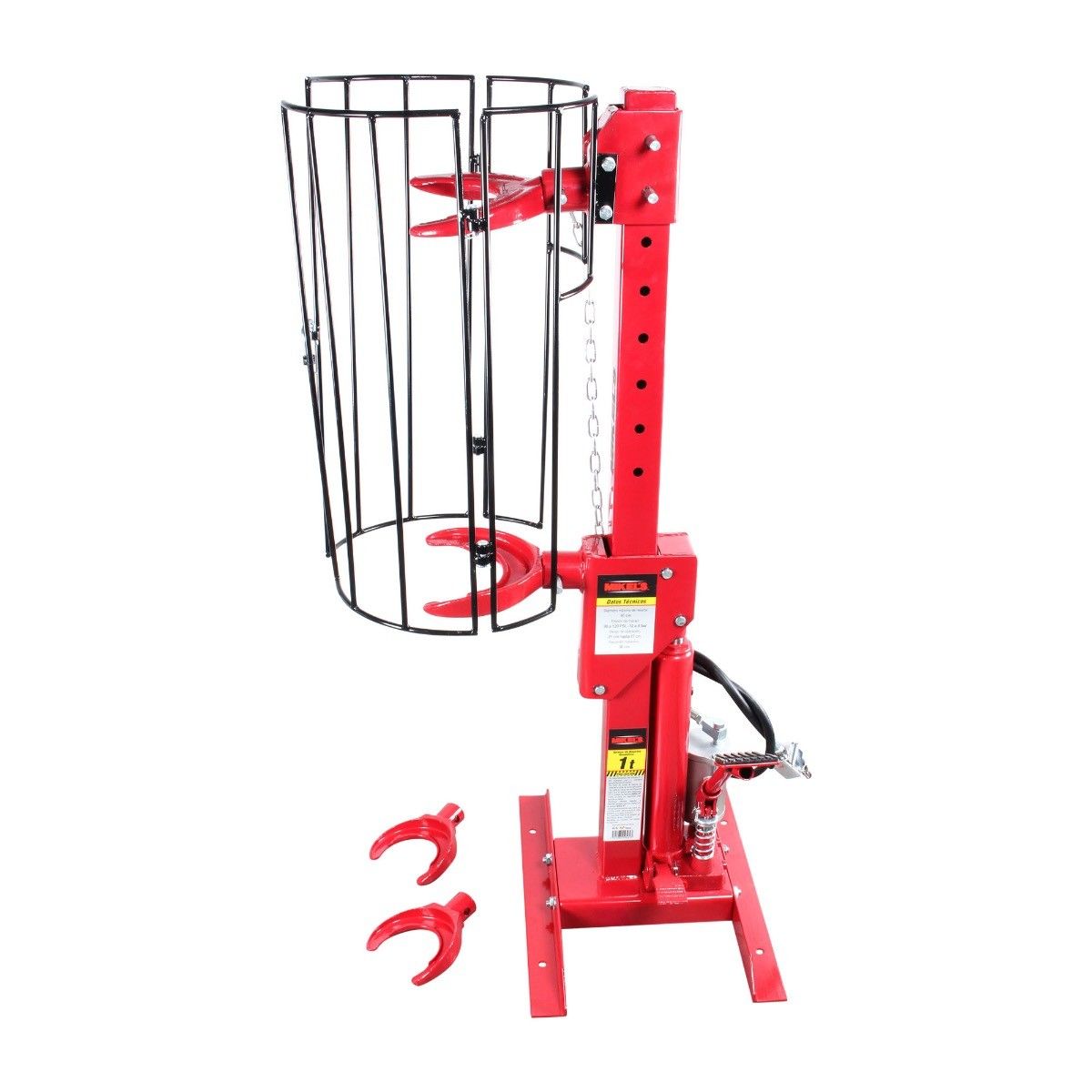 MIKELS ORN-1 Opresor de resortes neumático vertical (1 ton) - Imagen 3