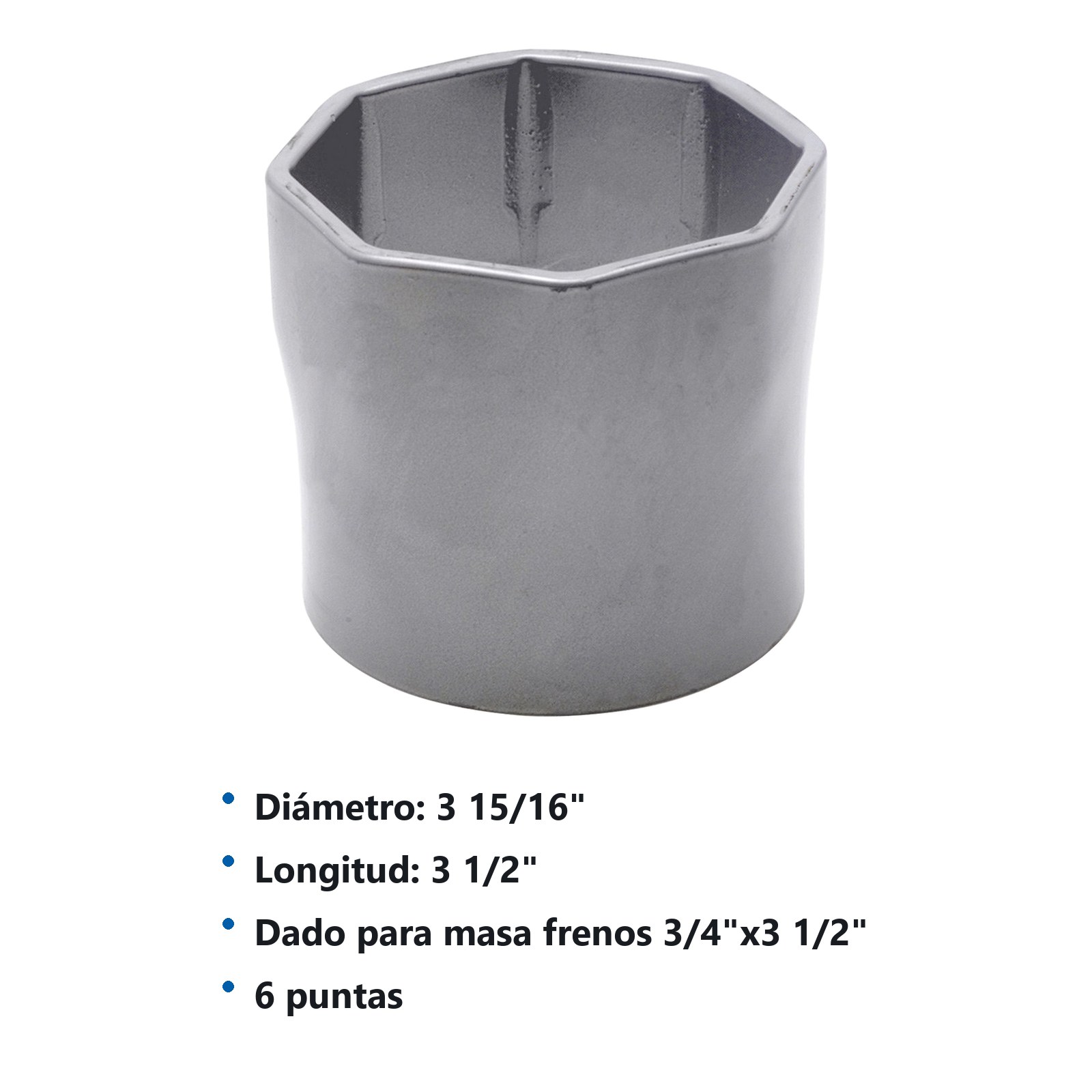 Dado para centros de maza 3/4" x 3-1/2" Urrea - Imagen 2
