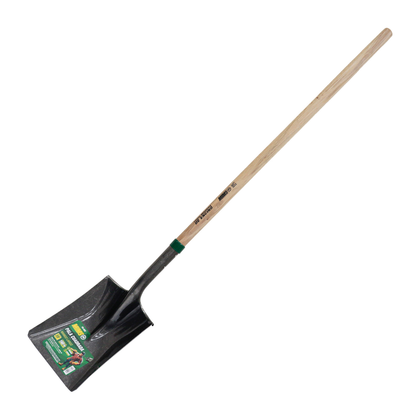 PALA CUADRADA MANGO LARGO D/MADERA