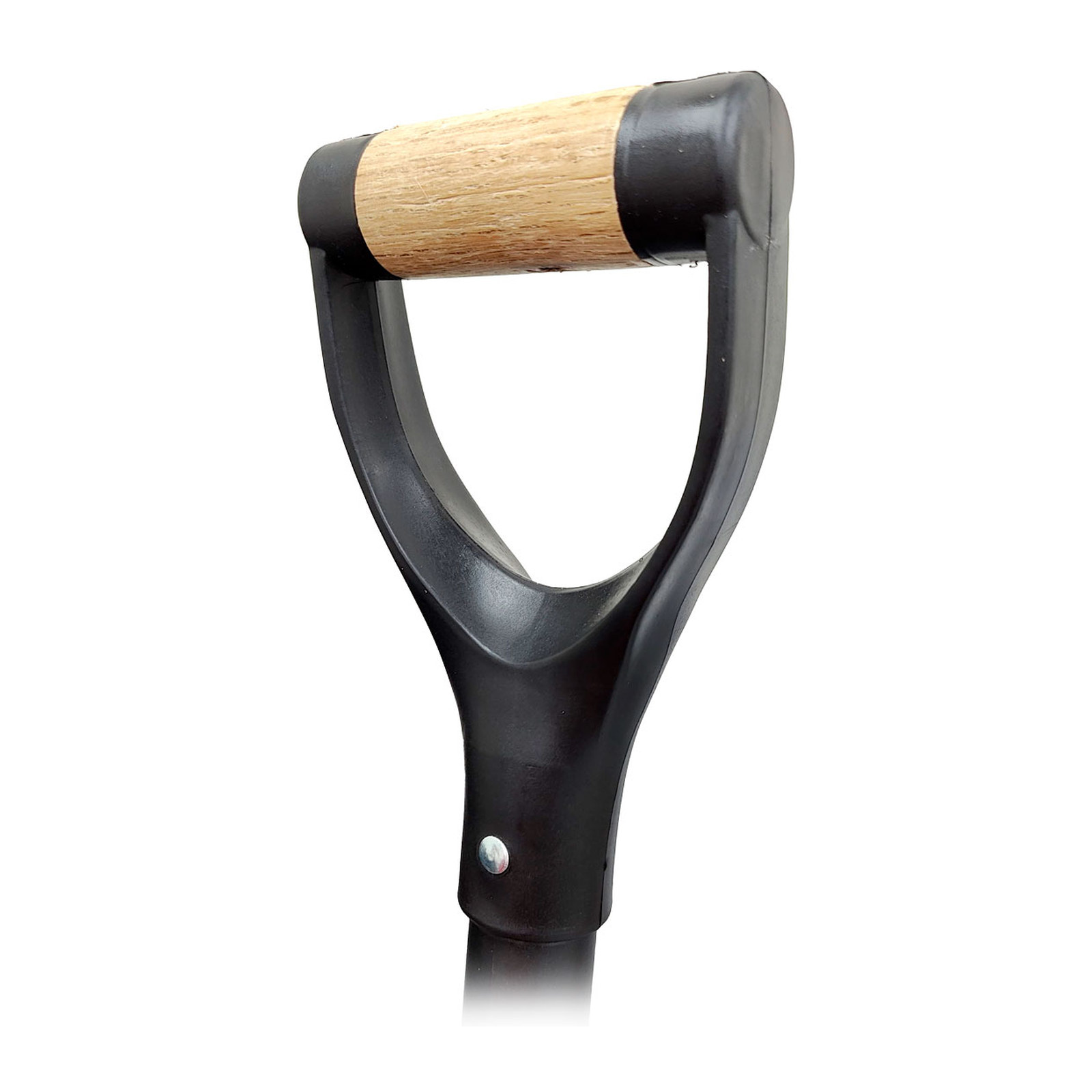 PALA REDONDA MANGO CORTO D/MADERA C/POLIPROPILENO PUÑO "Y" - Imagen 3