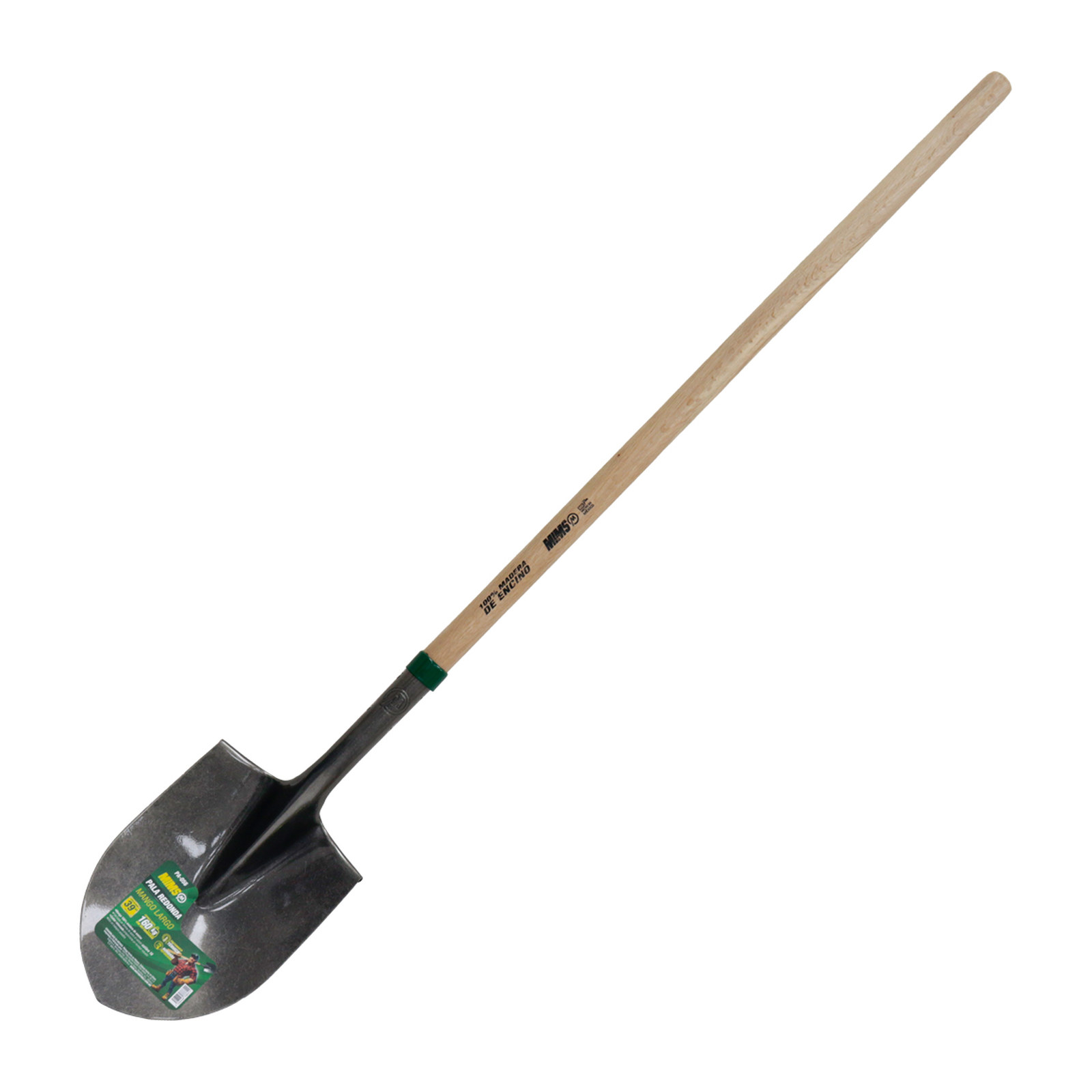 PALA REDONDA MANGO LARGO D/MADERA