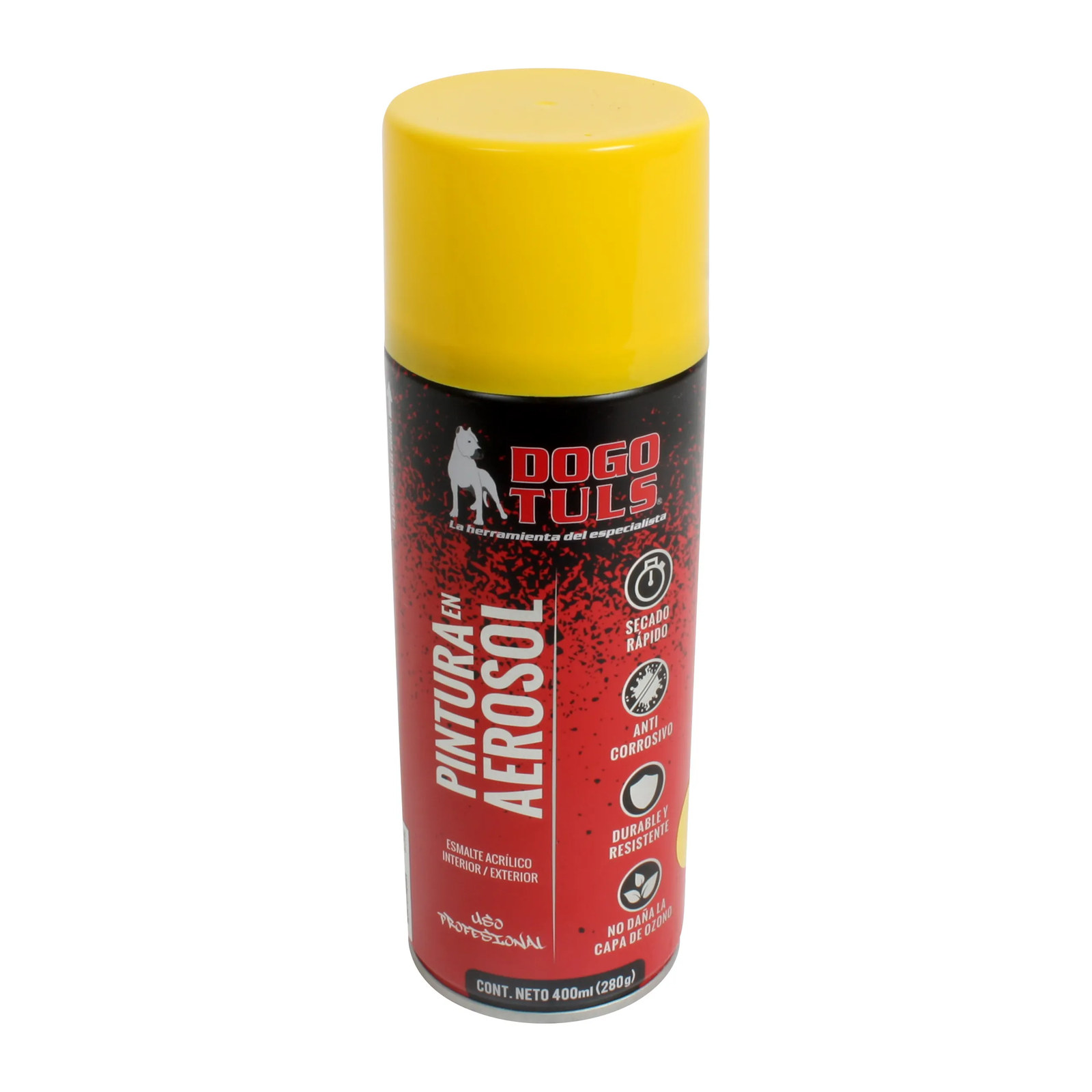 PINTURA AEROSOL BRILLANTE AMARILLO LIMON - Imagen 3