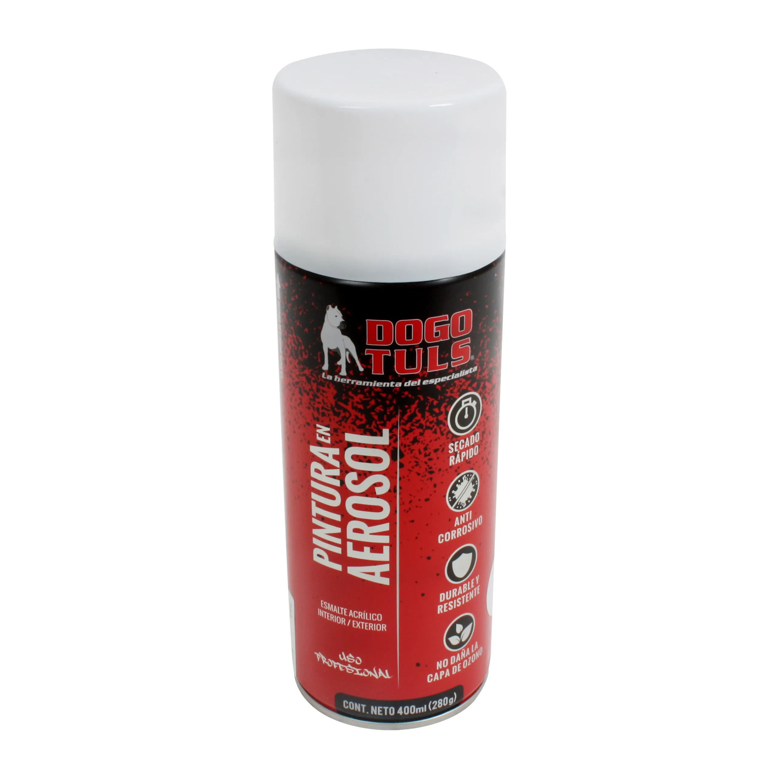 PINTURA AEROSOL BRILLANTE BLANCO - Imagen 3