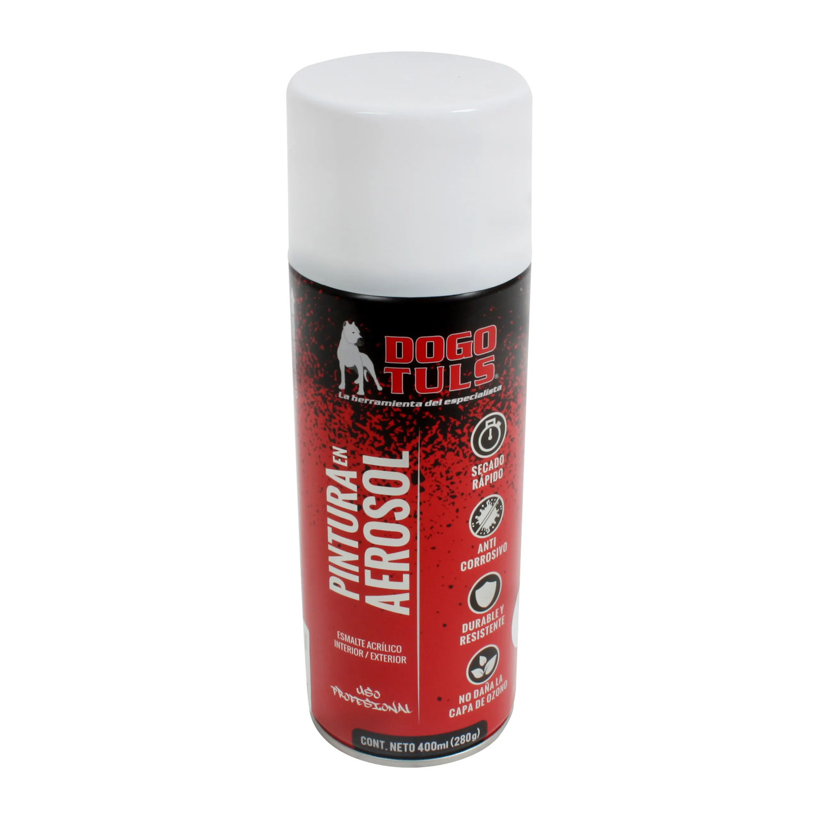 Pintura Aerosol Mate Blanco - Paquete 6 Piezas
