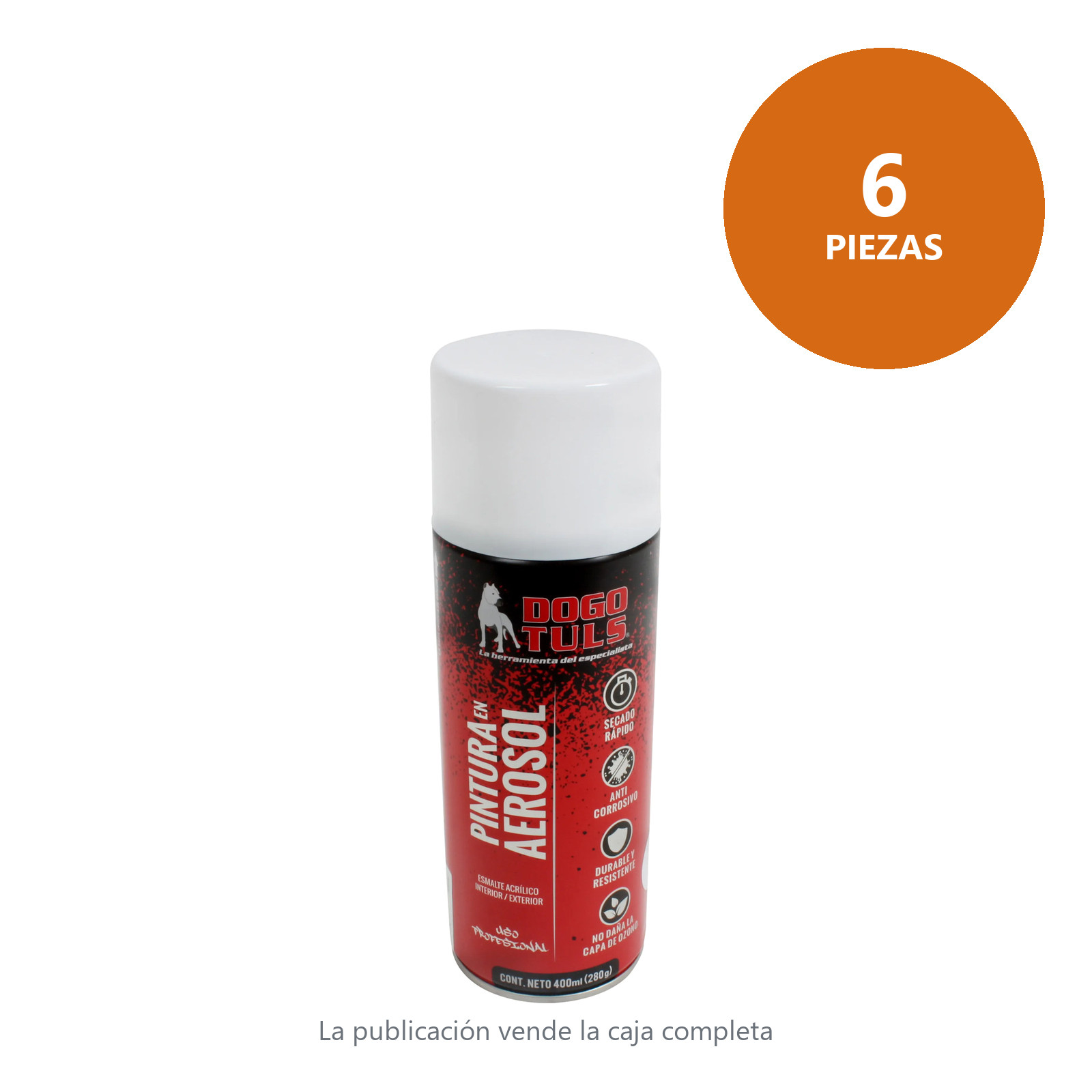 Pintura Aerosol Mate Blanco - Imagen 4