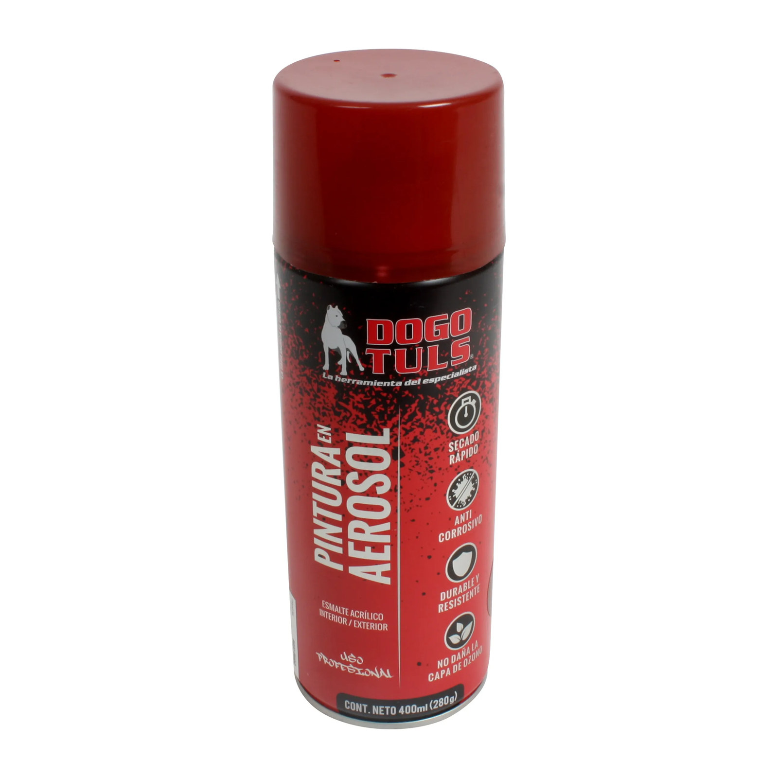 Pintura Aerosol Brillante Rojo Óxido - Paquete 6 Piezas