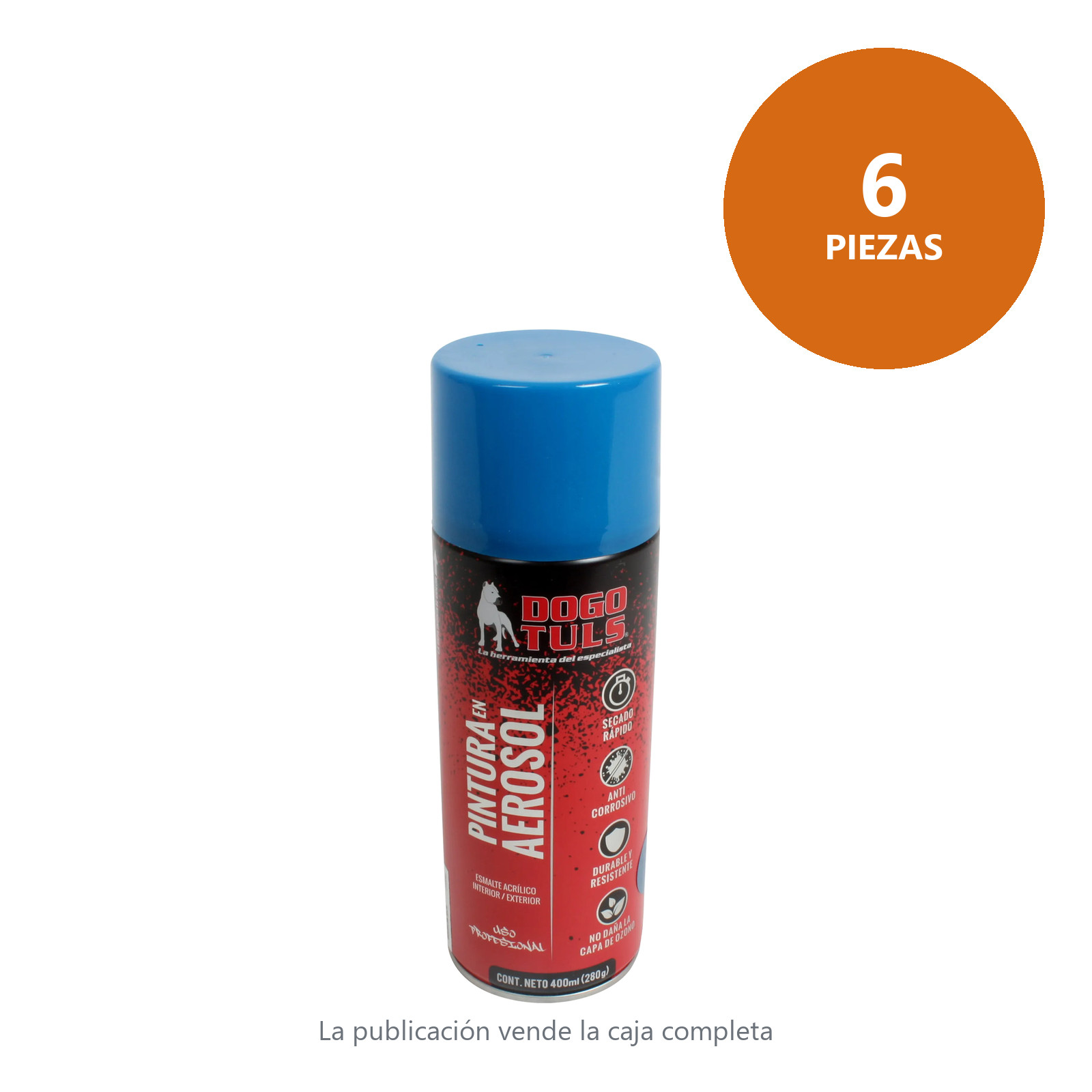 Pintura Aerosol Azul Metálico - Imagen 4