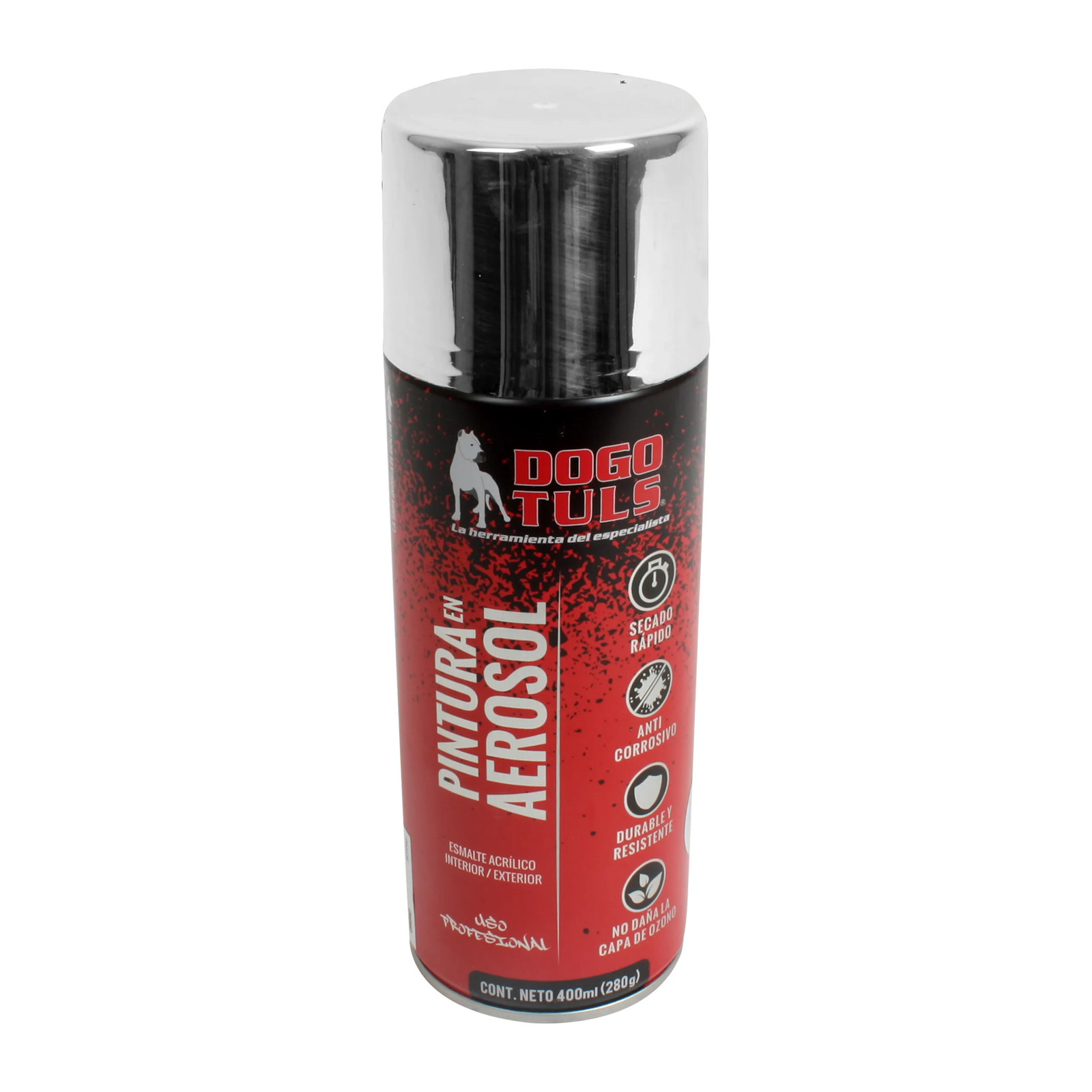 Pintura Aerosol Cromo - Paquete 6 Piezas