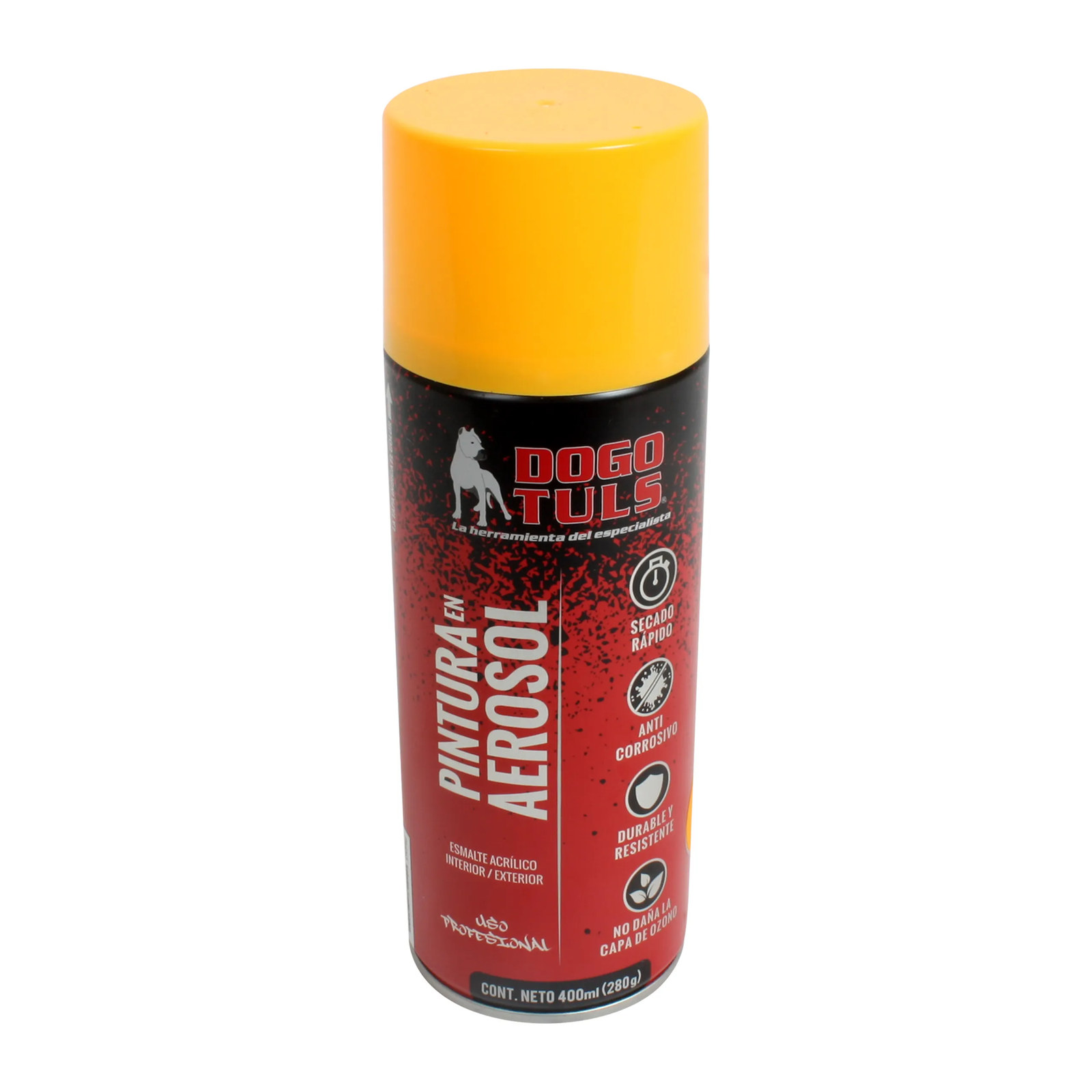 Pintura Aerosol Naranja Fluorescente - Paquete 6 Piezas
