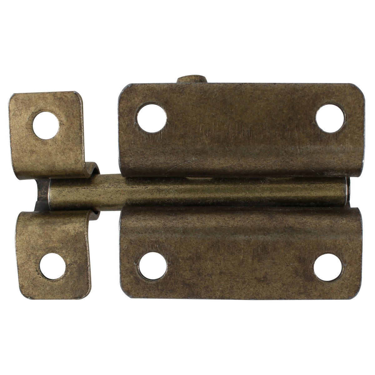 Pasador de sobreponer tipo barril acabado latón antiguo, 8 cm Lock - Imagen 2