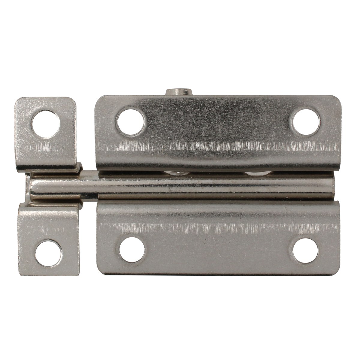 Pasador de sobreponer tipo barril acabado níquel satinado, 8 cm Lock - Imagen 2