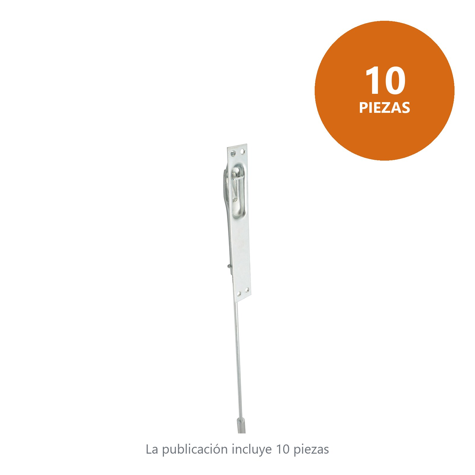 Pasador oculto para puerta y ventana, galvanizada Lock - Imagen 2