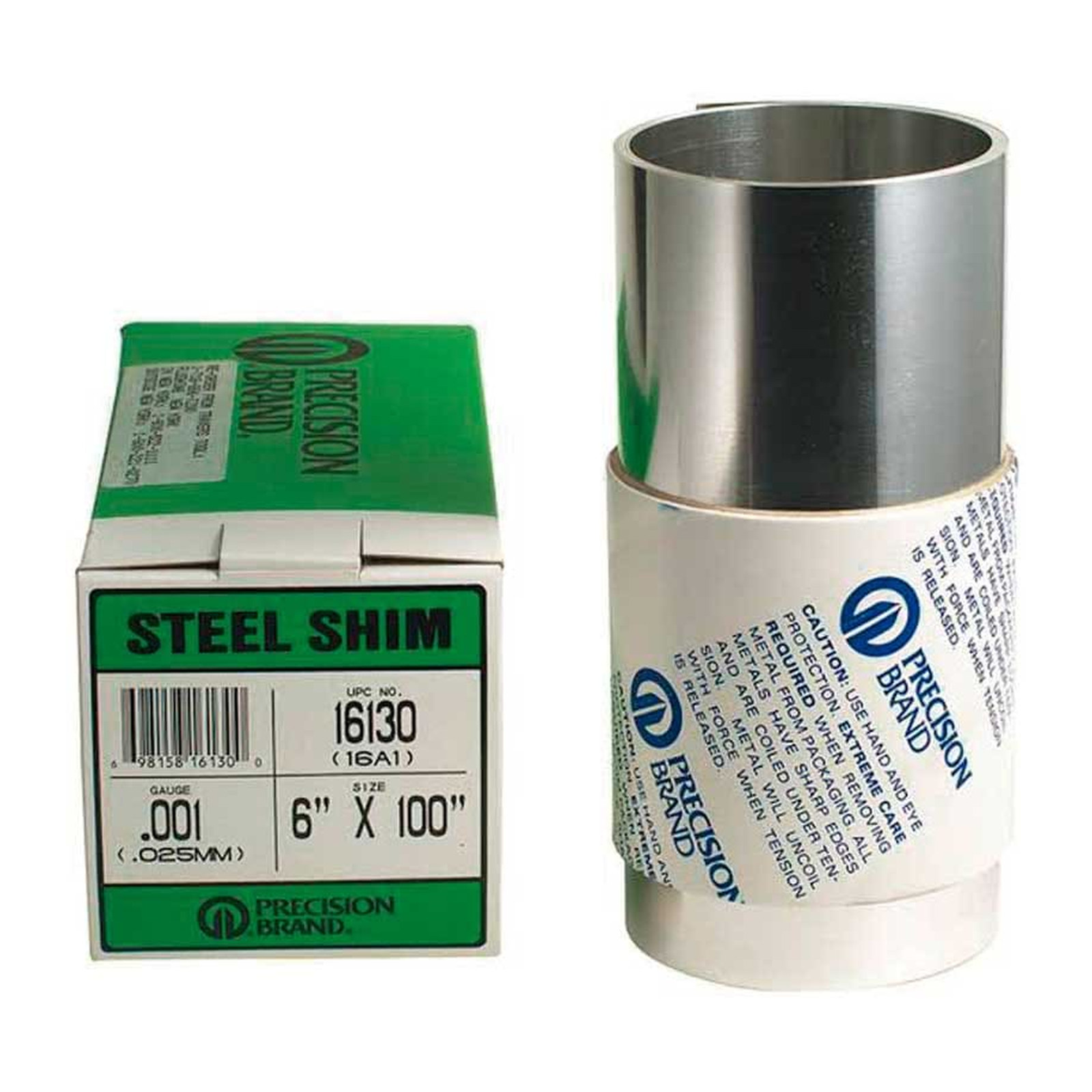 Laina de Acero .002" x 6" x 100" Precision Brand