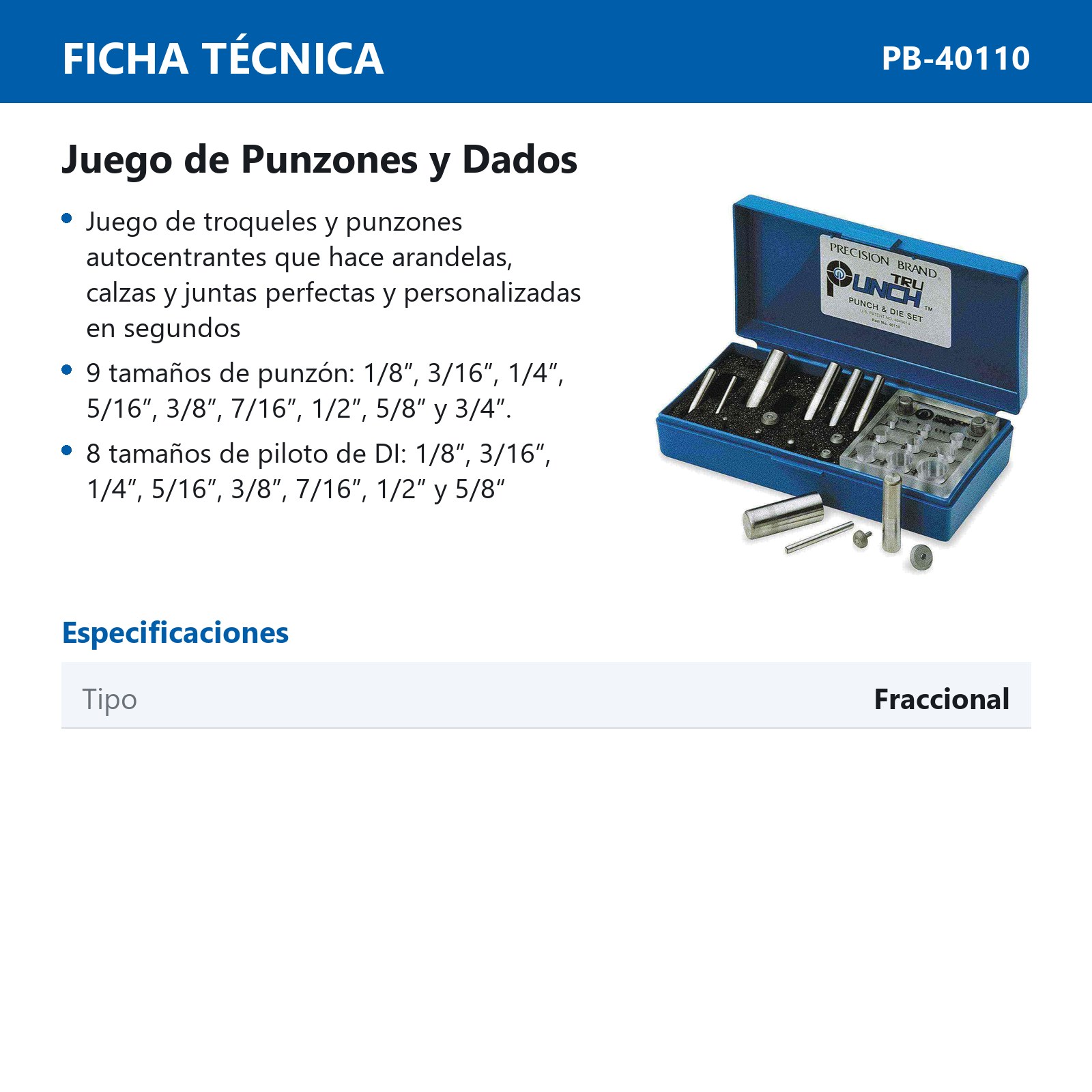 JUEGO D/DADO Y PUNZONES - Imagen 2