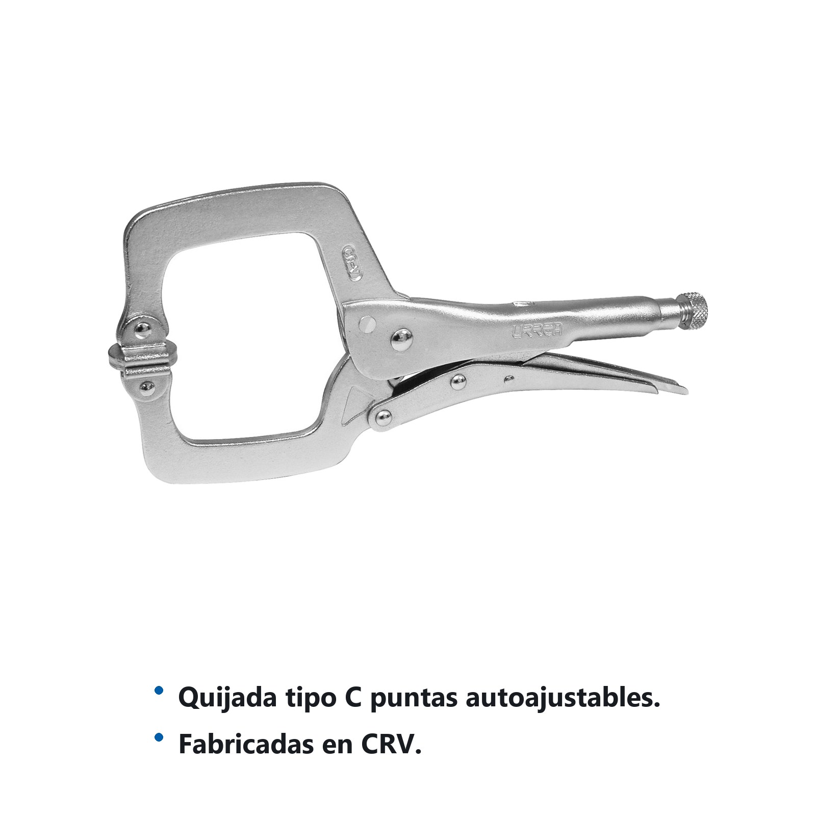 Pinza de presión de 6" ajustable tipo "C" Urrea - Imagen 2