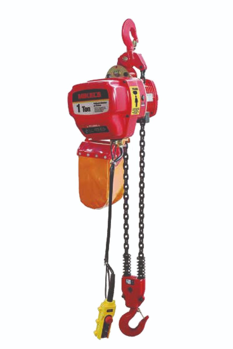 MIKELS PEC-1000 Polipasto eléctrico de cadena (1 ton, cadena 3 mts)