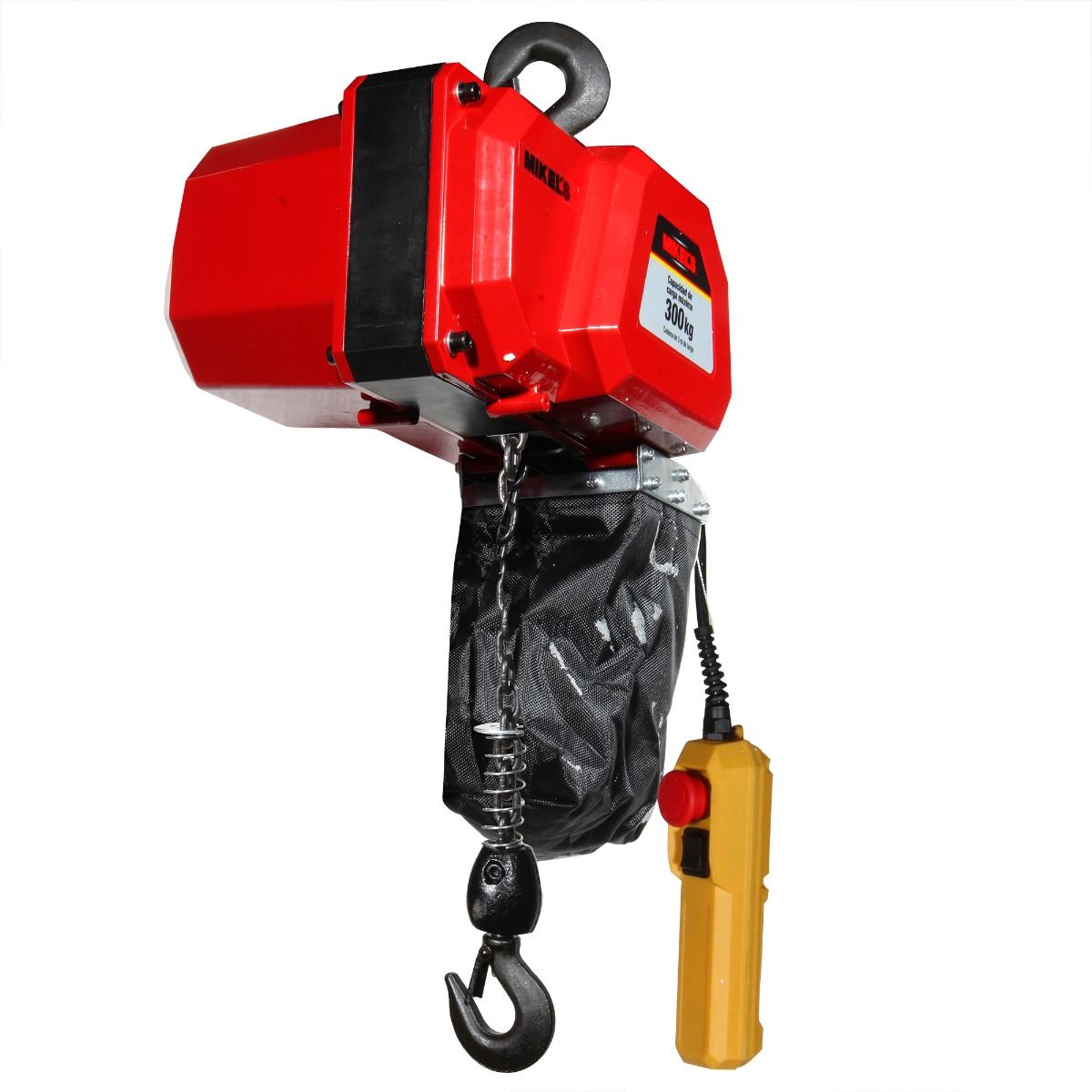 MIKELS PEC-300 Polipasto eléctrico (300 kgs, cadena 3 mts)