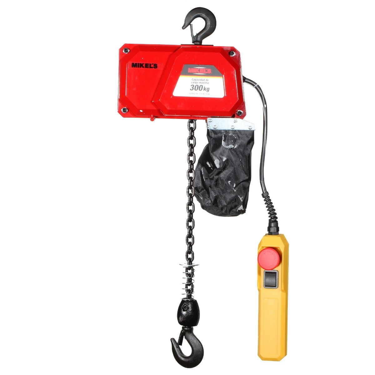 MIKELS PEC-300 Polipasto eléctrico (300 kgs, cadena 3 mts) - Imagen 3