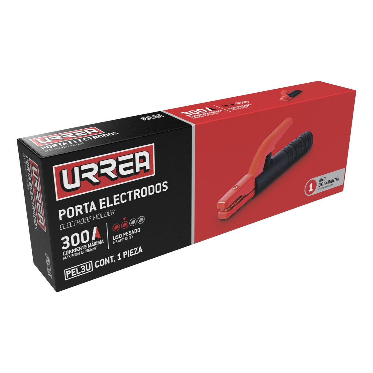 Pinza porta electrodos 300 A Urrea - Imagen 2