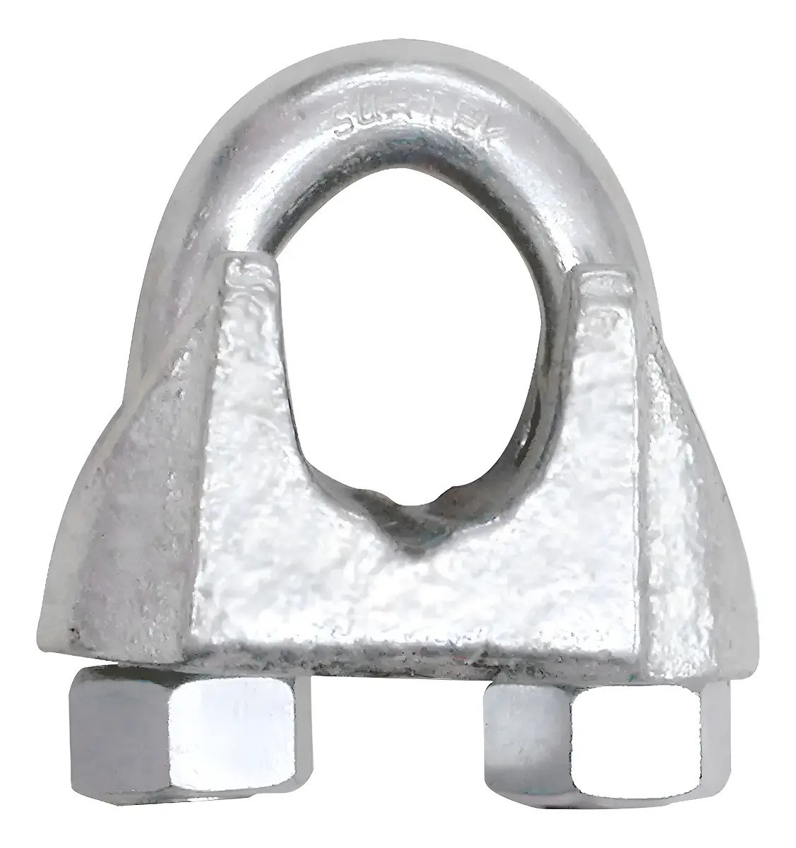 Perro de hierro maleable para cable de acero 1/4" Surtek - Imagen 2