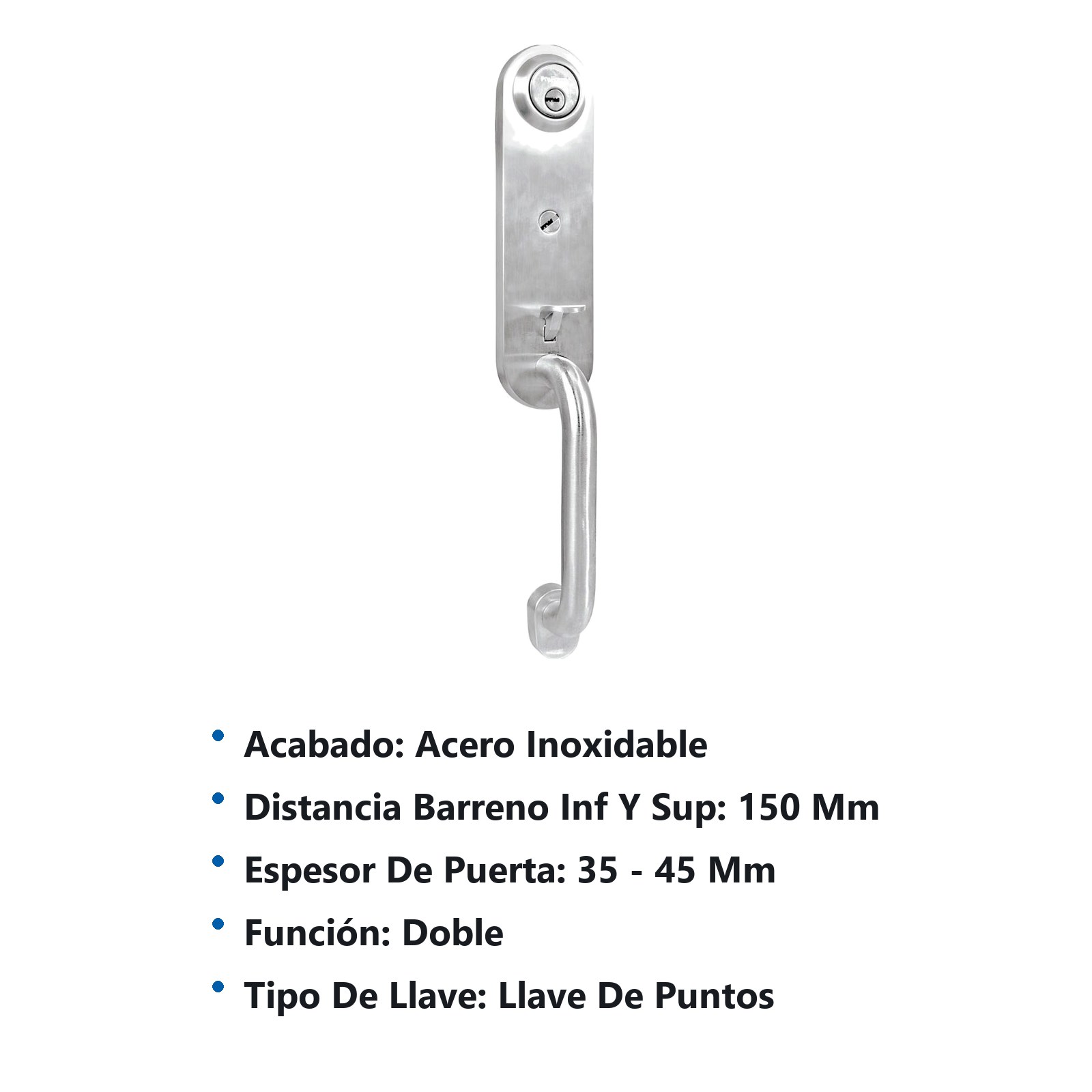 Gatillo Messina para entrada función doble, derecha, visual Proforza - Imagen 2