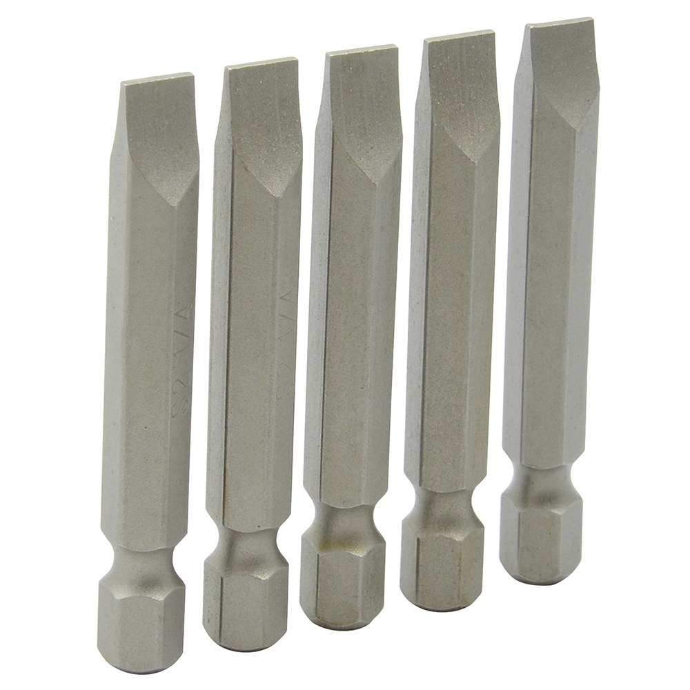 Punta plana para destornillador hexágono de 1/4", 3/16" x 2" Surtek