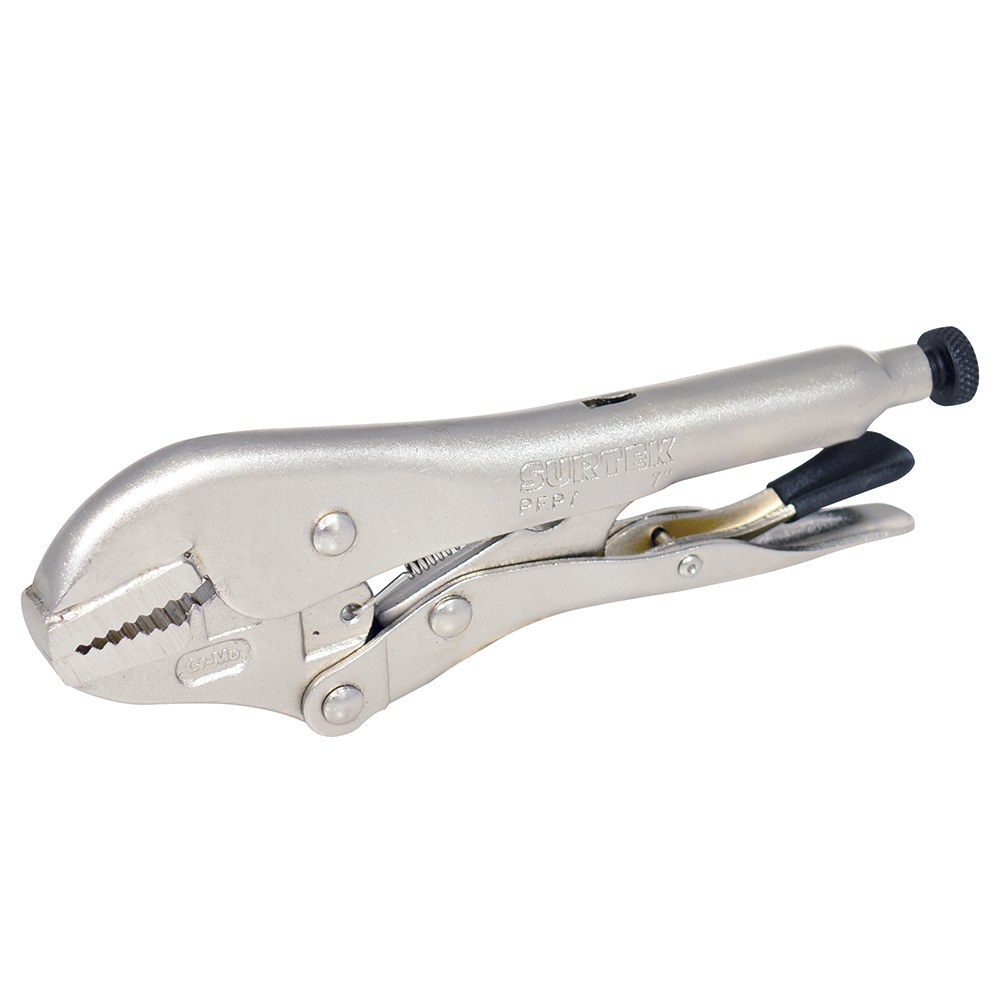 Pinza de presión de 12" quijada recta Surtek