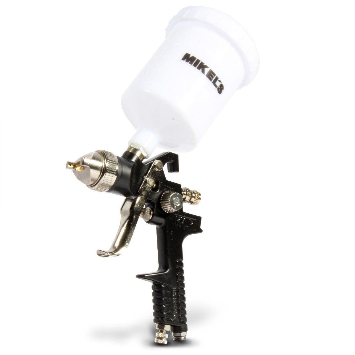 MIKELS PGP-600 Pistola de aire para pintar HVLP gravedad (600 ml / 50 PSI)
