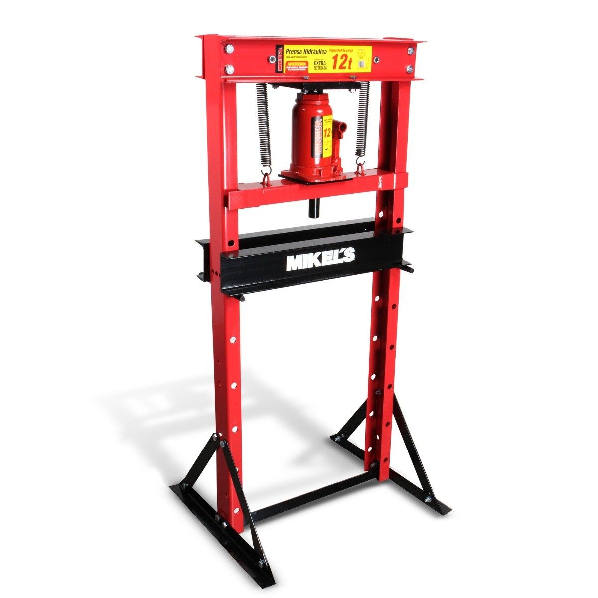 MIKELS PH-12 Prensa hidráulica con gato hidráulico (12 ton)