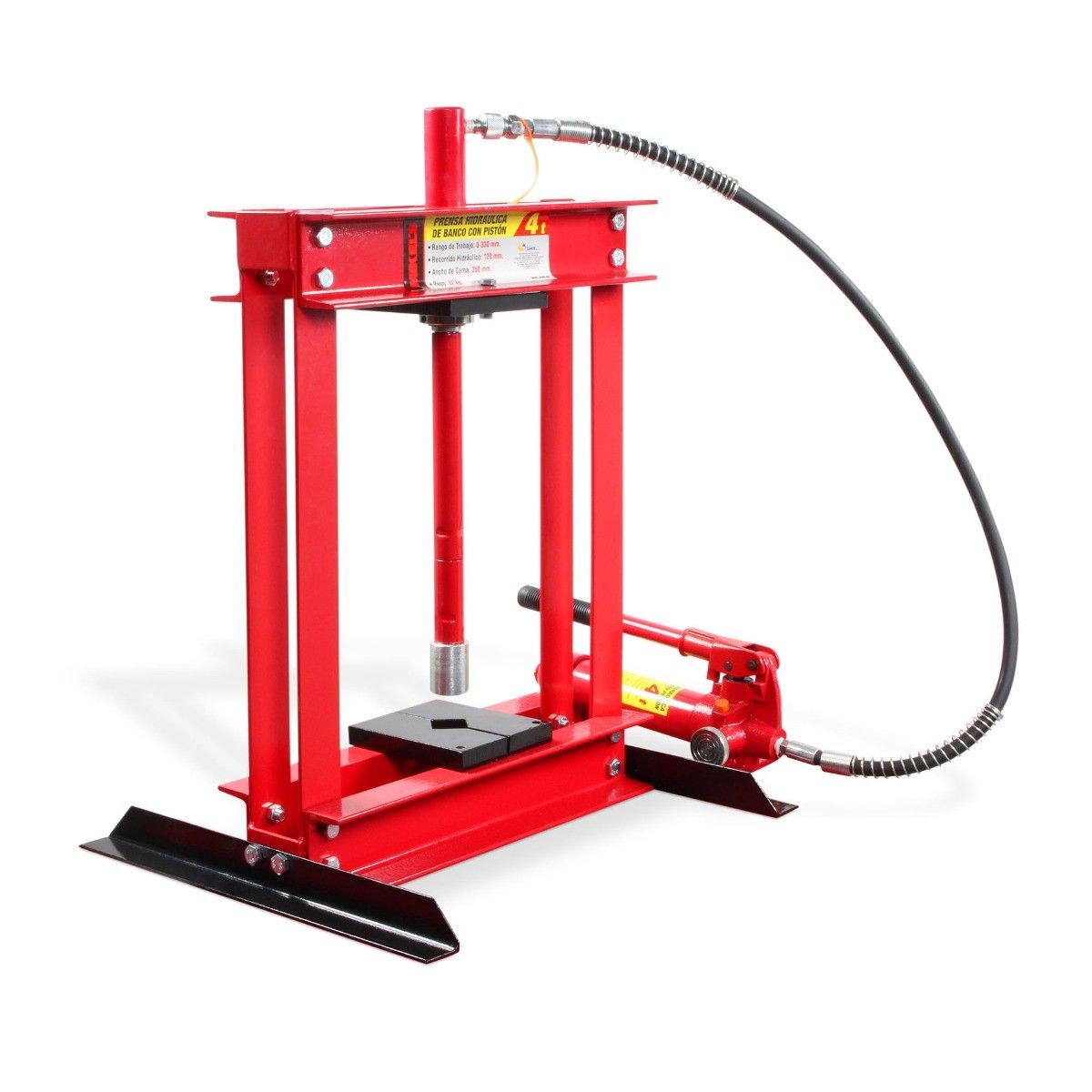 MIKELS PHB-4T Prensa hidráulica de banco con pistón (4 ton)