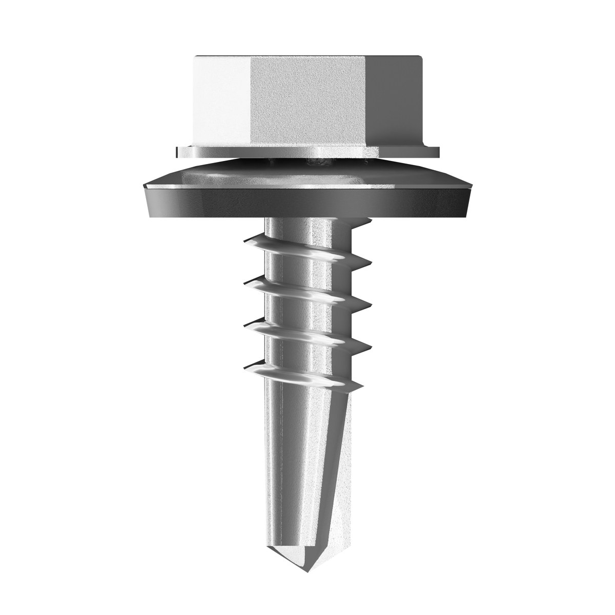 Pija cabeza hexagonal con punta de broca 3/4" x #14, 100 piezas Surtek - Imagen 2