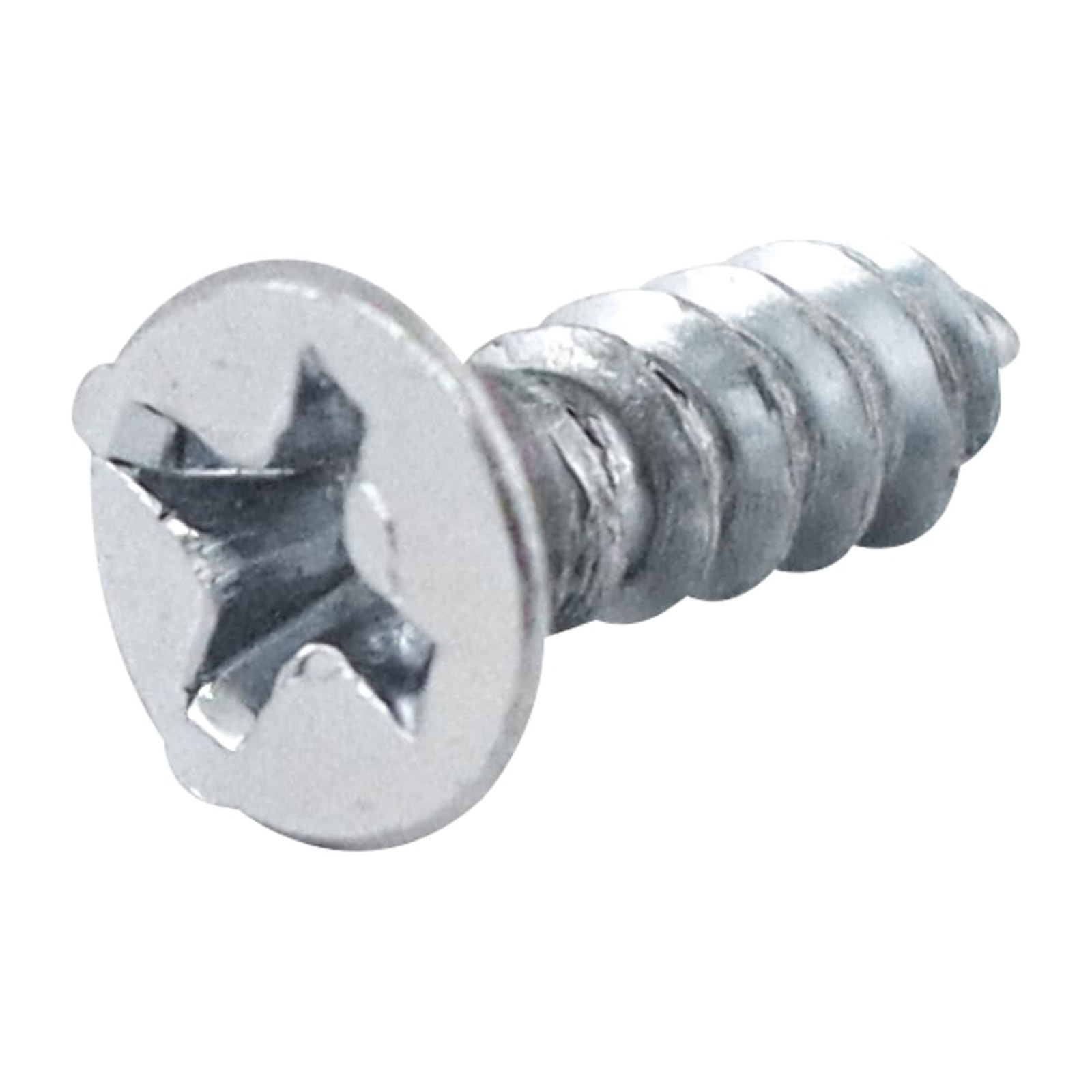 Pija Cabeza Plana Phillips Galvanizada Punta AB #8 x 1" Weston - Caja con 1,000 Piezas