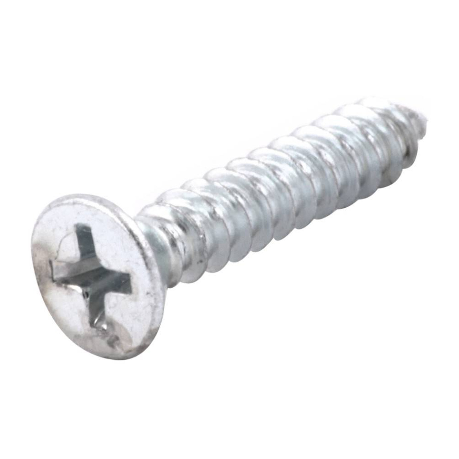 Pija Cabeza Plana Phillips Galvanizada Punta AB #10 x 2" Weston (Caja con 300 Piezas)