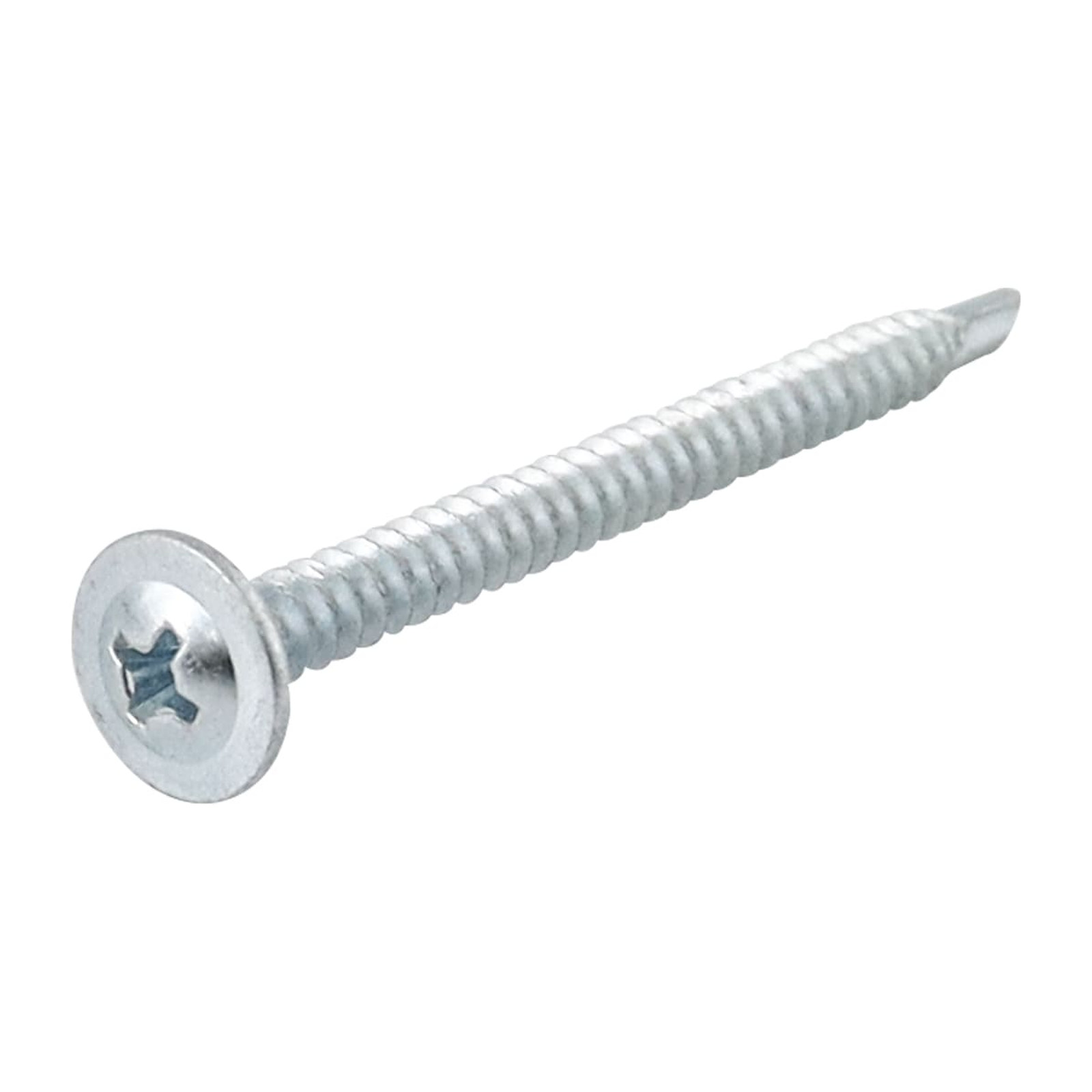 Pija K-Lath Phillips Punta Broca Cabeza Exterior Galvanizada #8 x 2" WESTON (Caja 500 piezas)