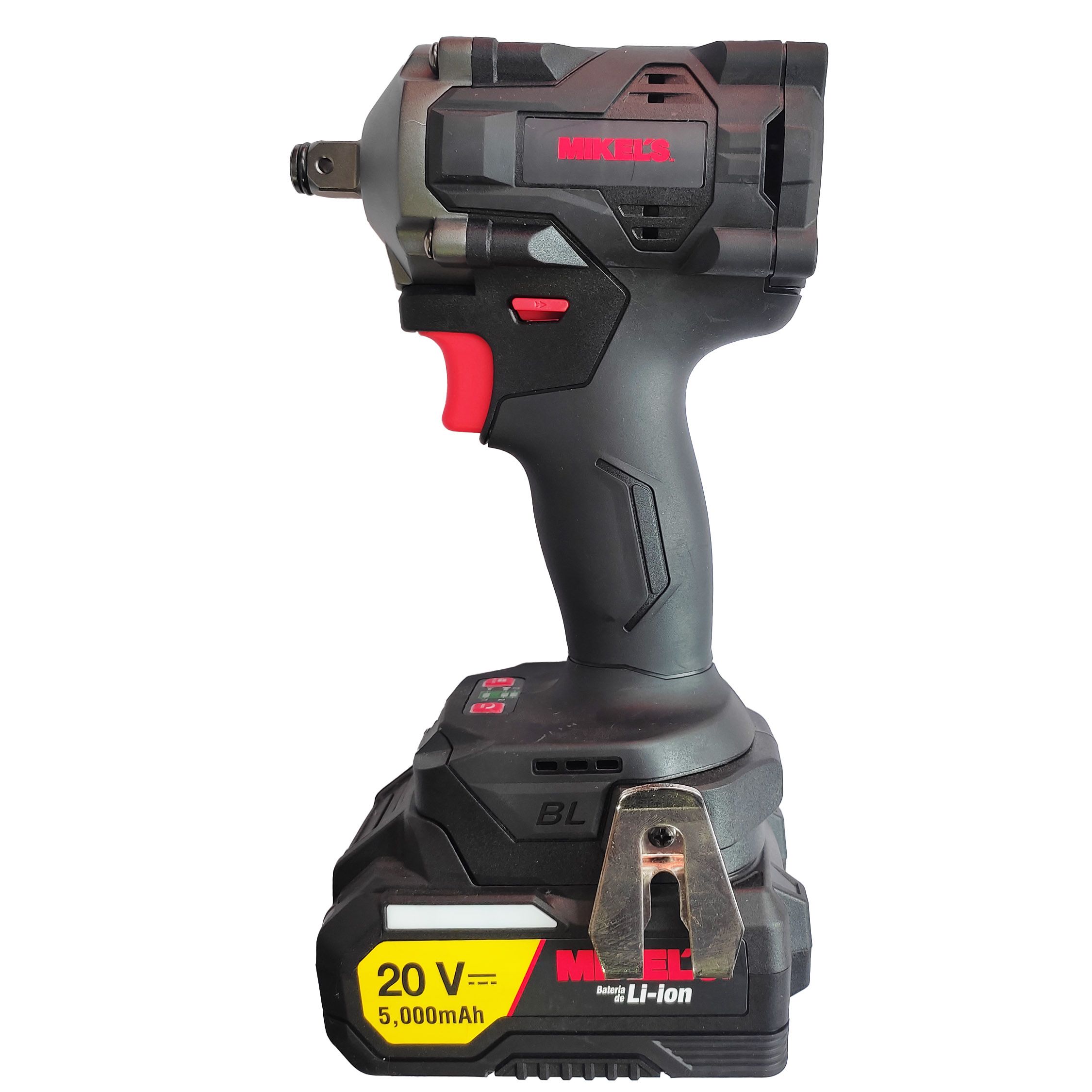 MIKELS PI-500 Pistola de impacto Industrial (20 v) - Imagen 3