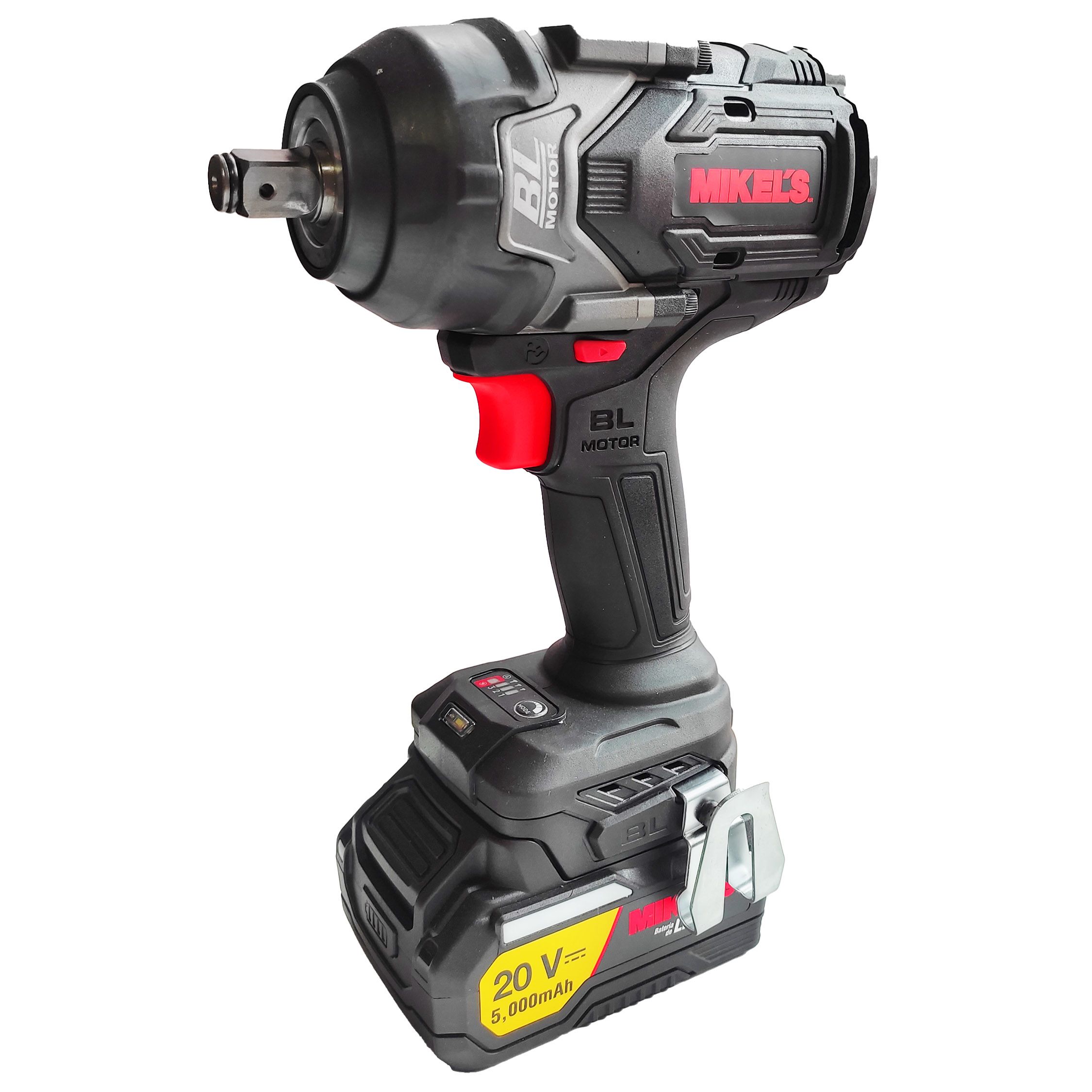 MIKELS PI-750 Pistola de impacto industrial (20 v)