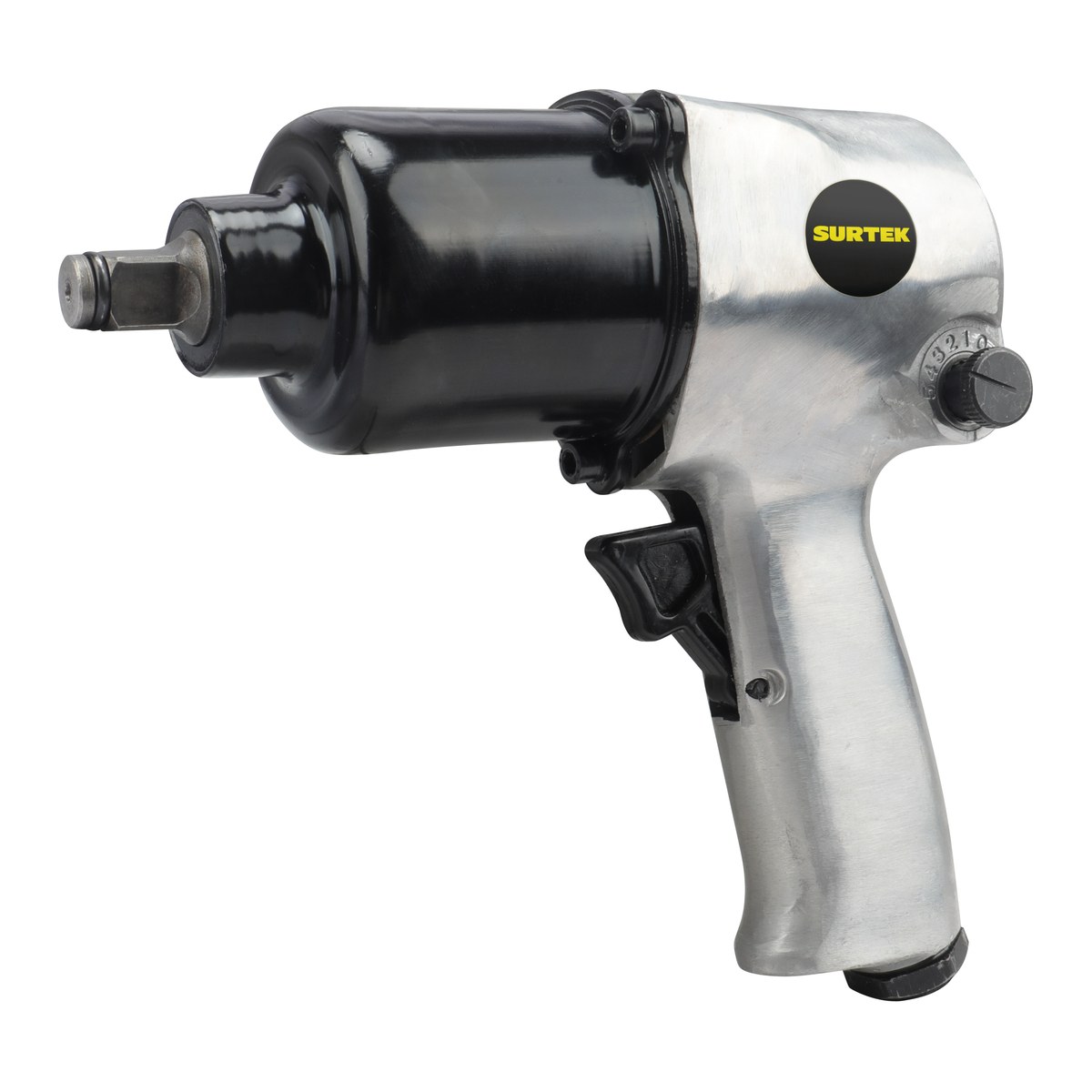 Pistola de impacto neumática cuadro de 1/2" 425 Ft-lb sistema twin hammer Surtek