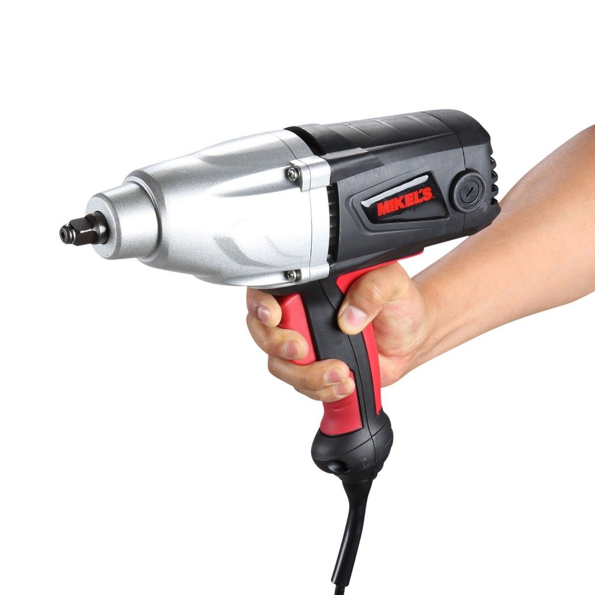 MIKELS PIE-900 Pistola de impacto eléctrica (700 lb/ft) con 4 dados