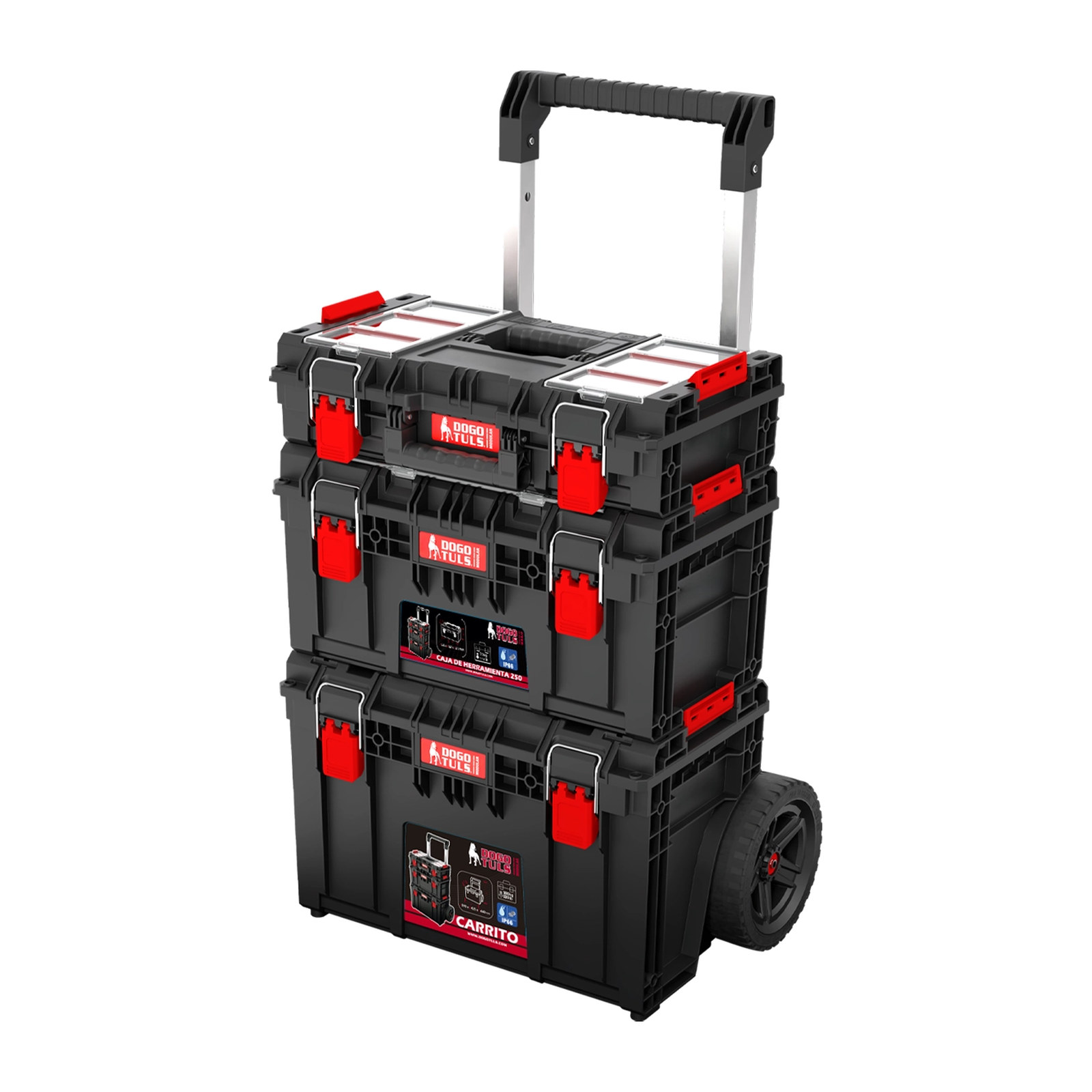 Set de Cajas para Herramienta Modulares 3 pzas