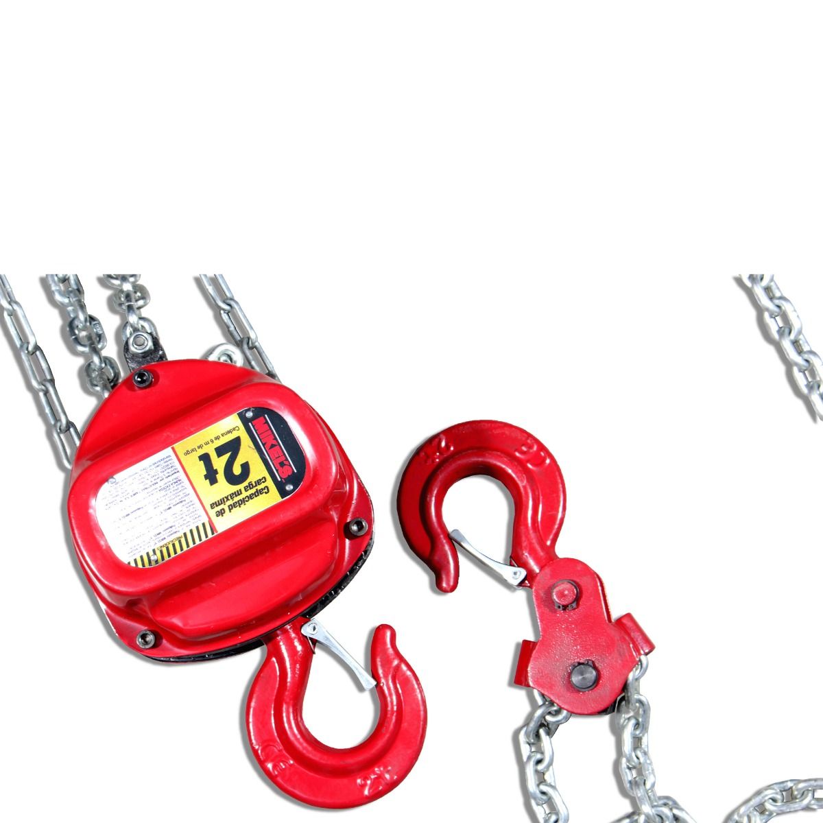 MIKELS PM-26 Polipasto manual (2 ton, cadena 6 mts) - Imagen 3