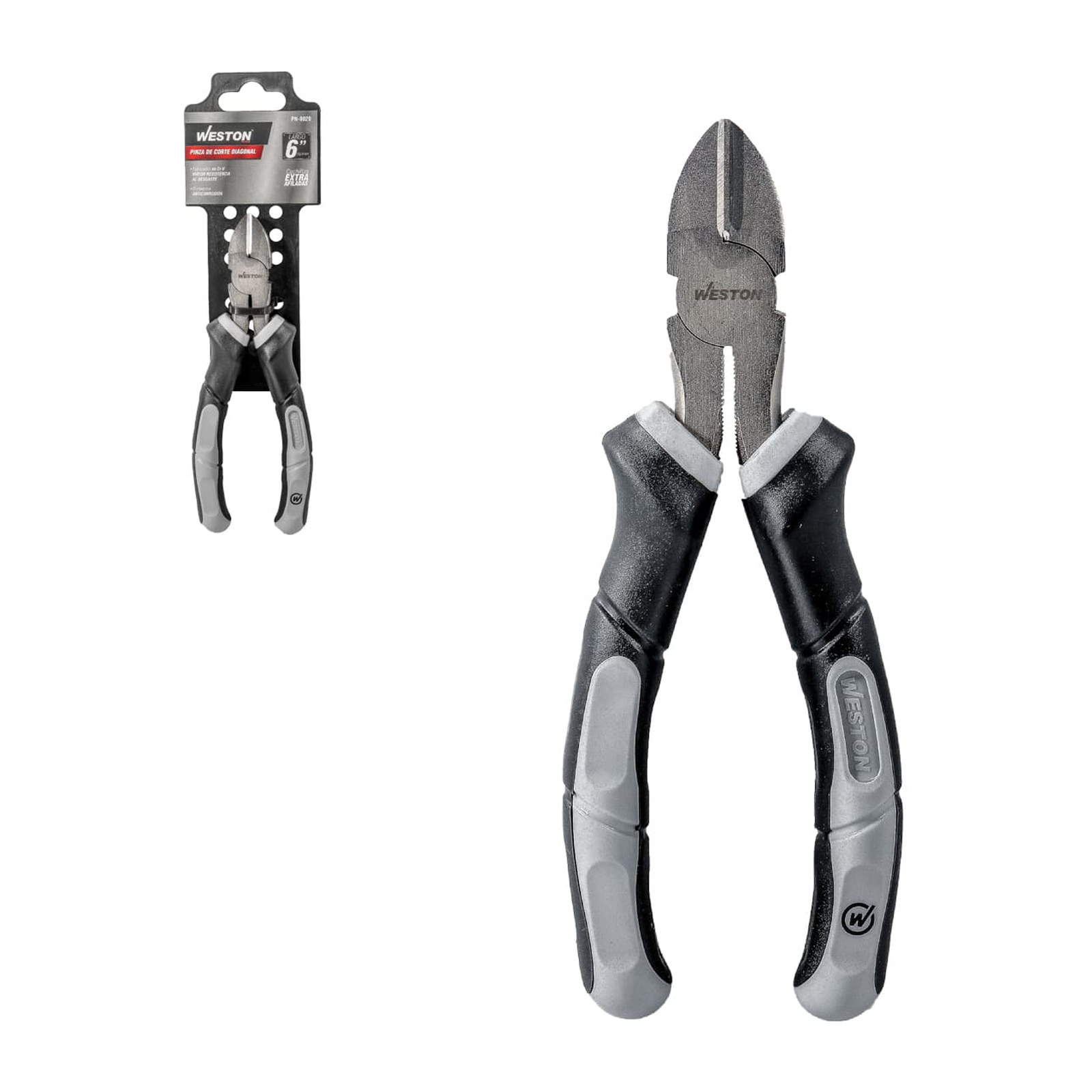 Pinzas de Corte Diagonal 6" Weston