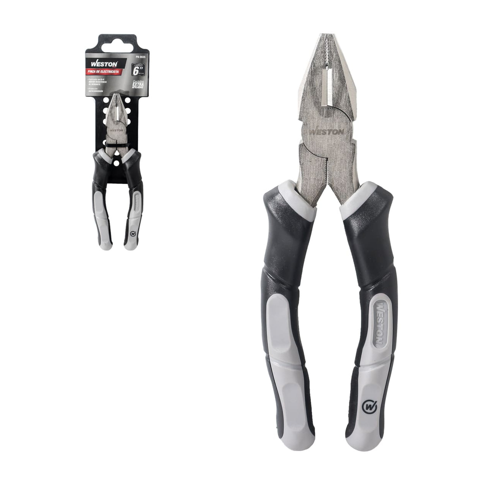 Pinzas de Electricista 6" Weston