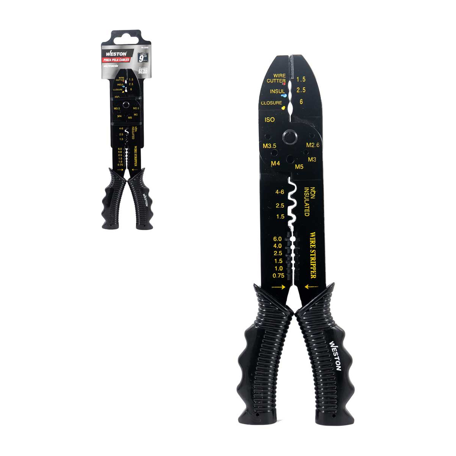 Pinza Pelacables 9" Weston