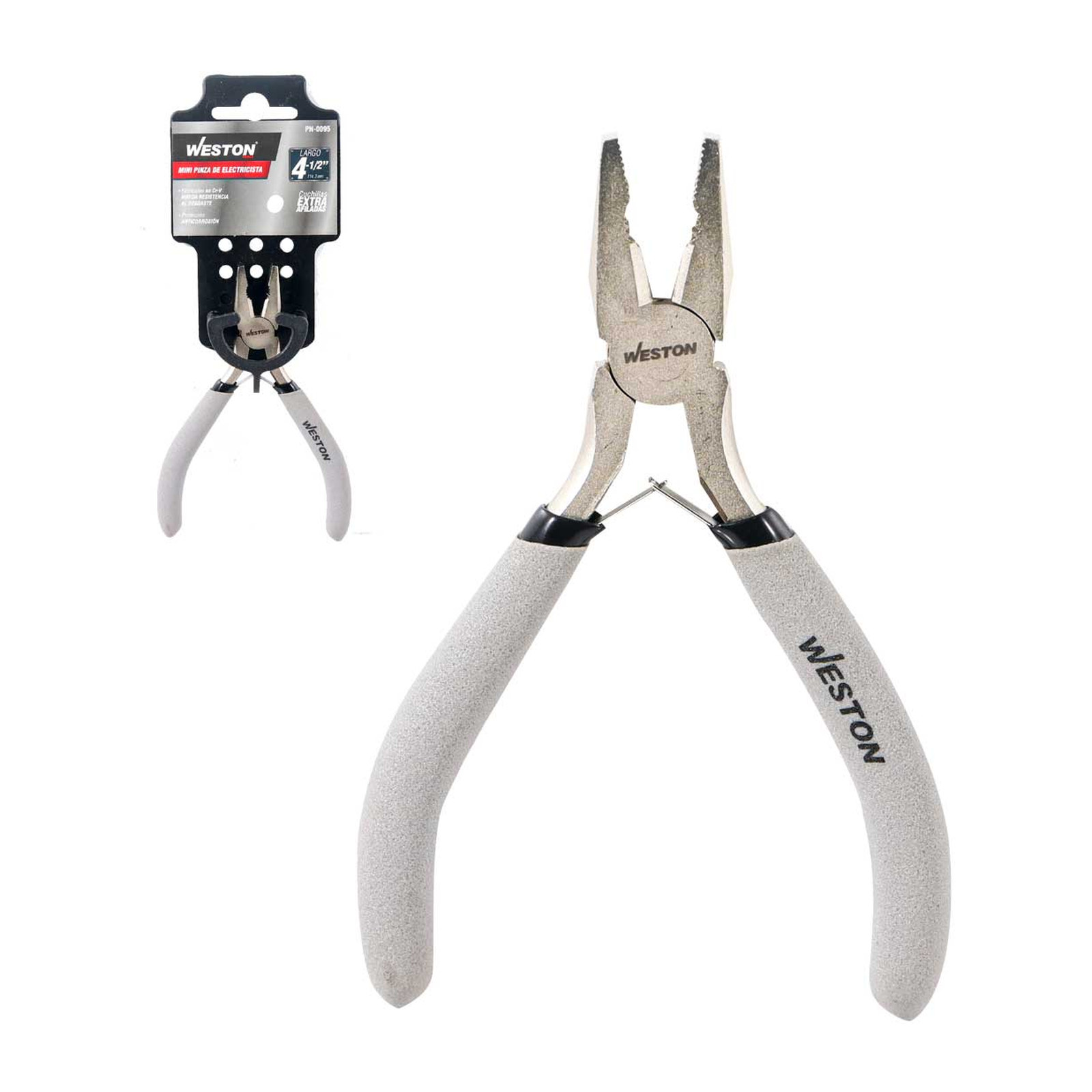 Minipinzas de Electricista 4.5" Weston