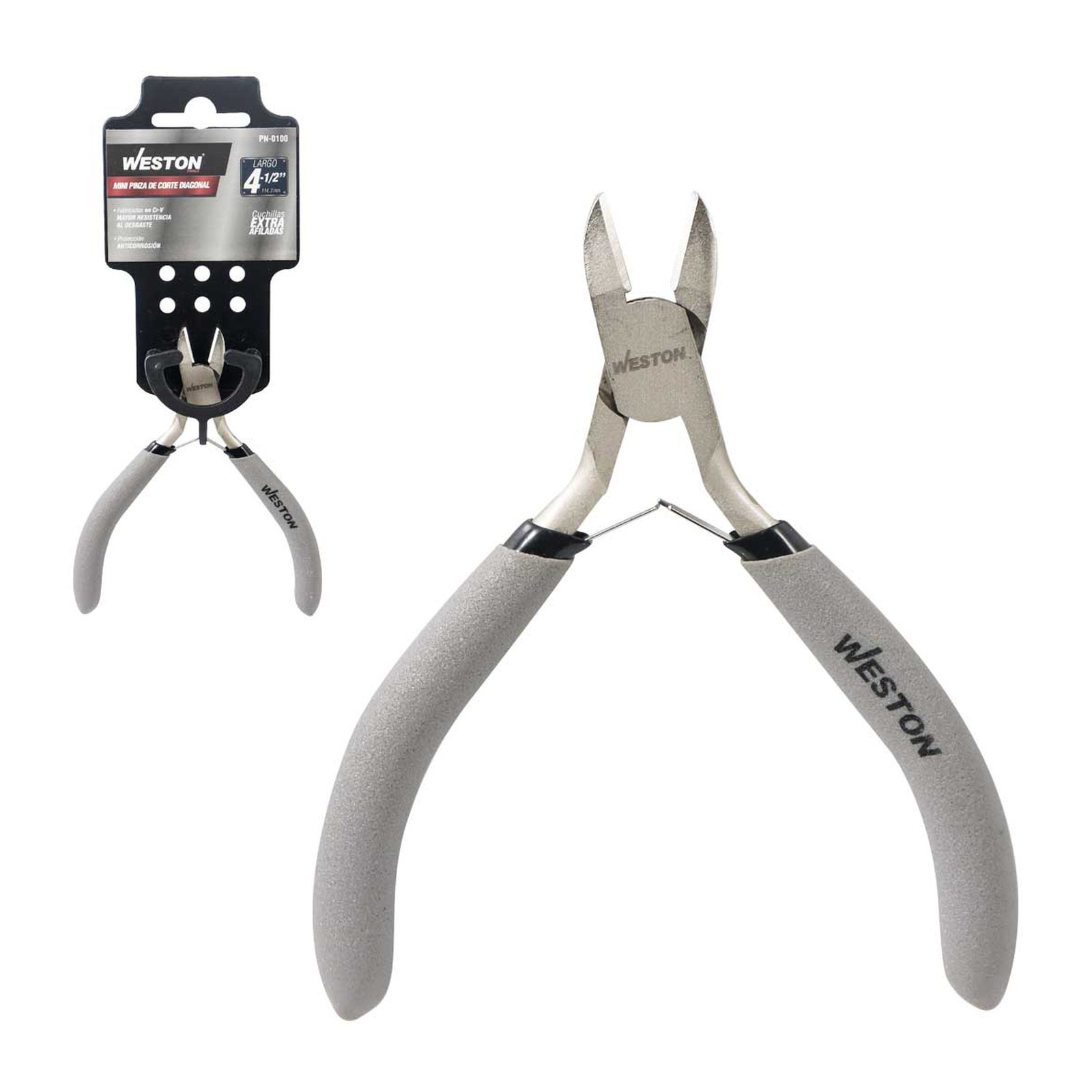 Minipinza de Corte Diagonal 4.5" Weston