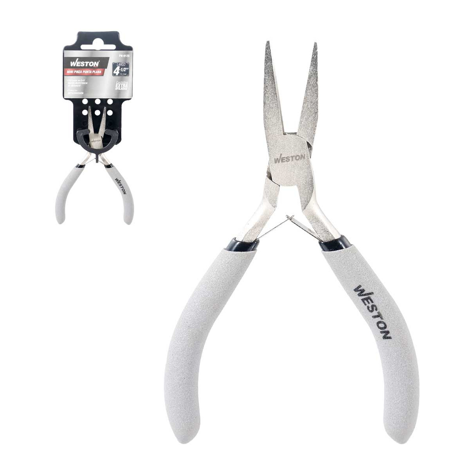 Minipinza Punta Plana 4.5" Weston