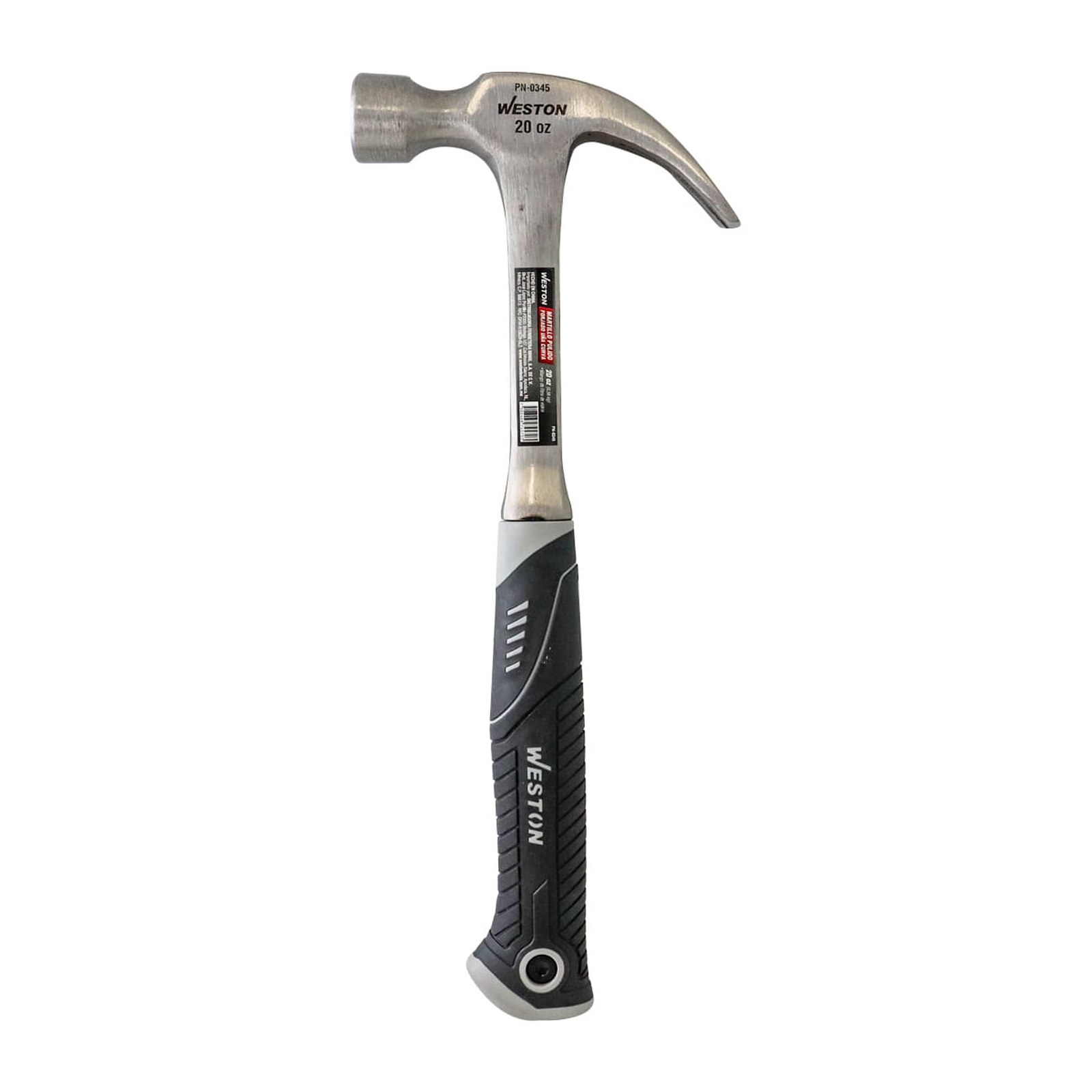 MARTILLO PULIDO FORJADO UÑA CURVA 20 OZ MANGO 13" DE FIBRA DE VIDRIO - Imagen 2