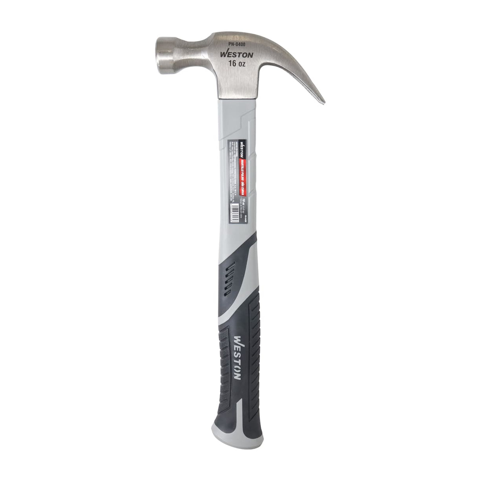 MARTILLO PULIDO UÑA CURVA 16 OZ MANGO 13" DE FIBRA DE VIDRIO - Imagen 2