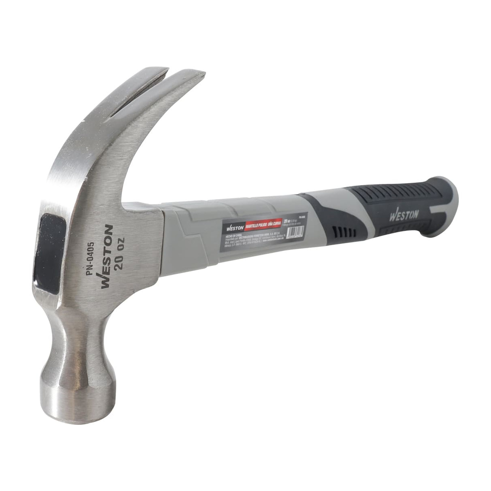 MARTILLO PULIDO UÑA CURVA 20 OZ MANGO 13" DE FIBRA DE VIDRIO - Imagen 3