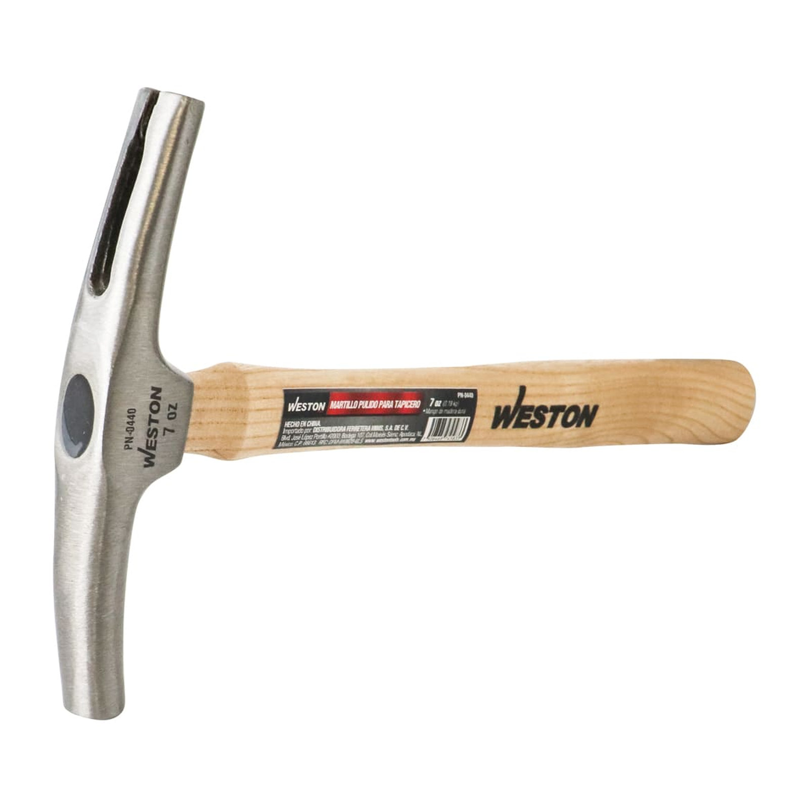 MARTILLO PULIDO PARA TAPICERO 7 OZ MANGO 10" DE MADERA DURA - Imagen 3